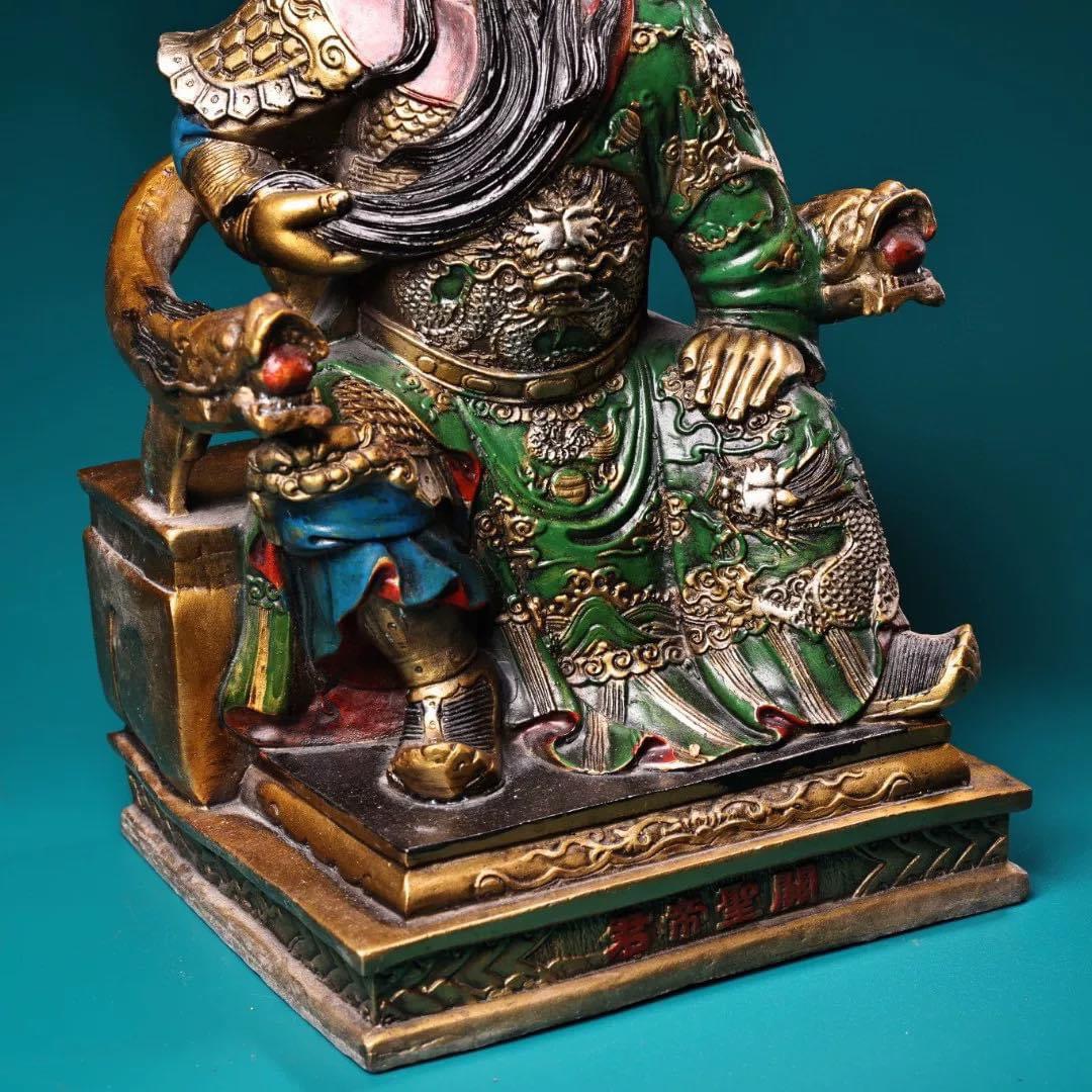 Pre-Order : เทพเจ้ากวนอู เจ้าพ่อกวนอู สูง 30 cm