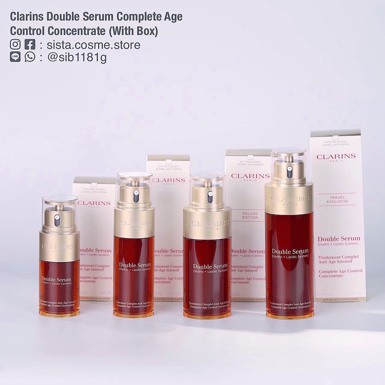 Clarins Double Serum Complete Age Control Concentrate