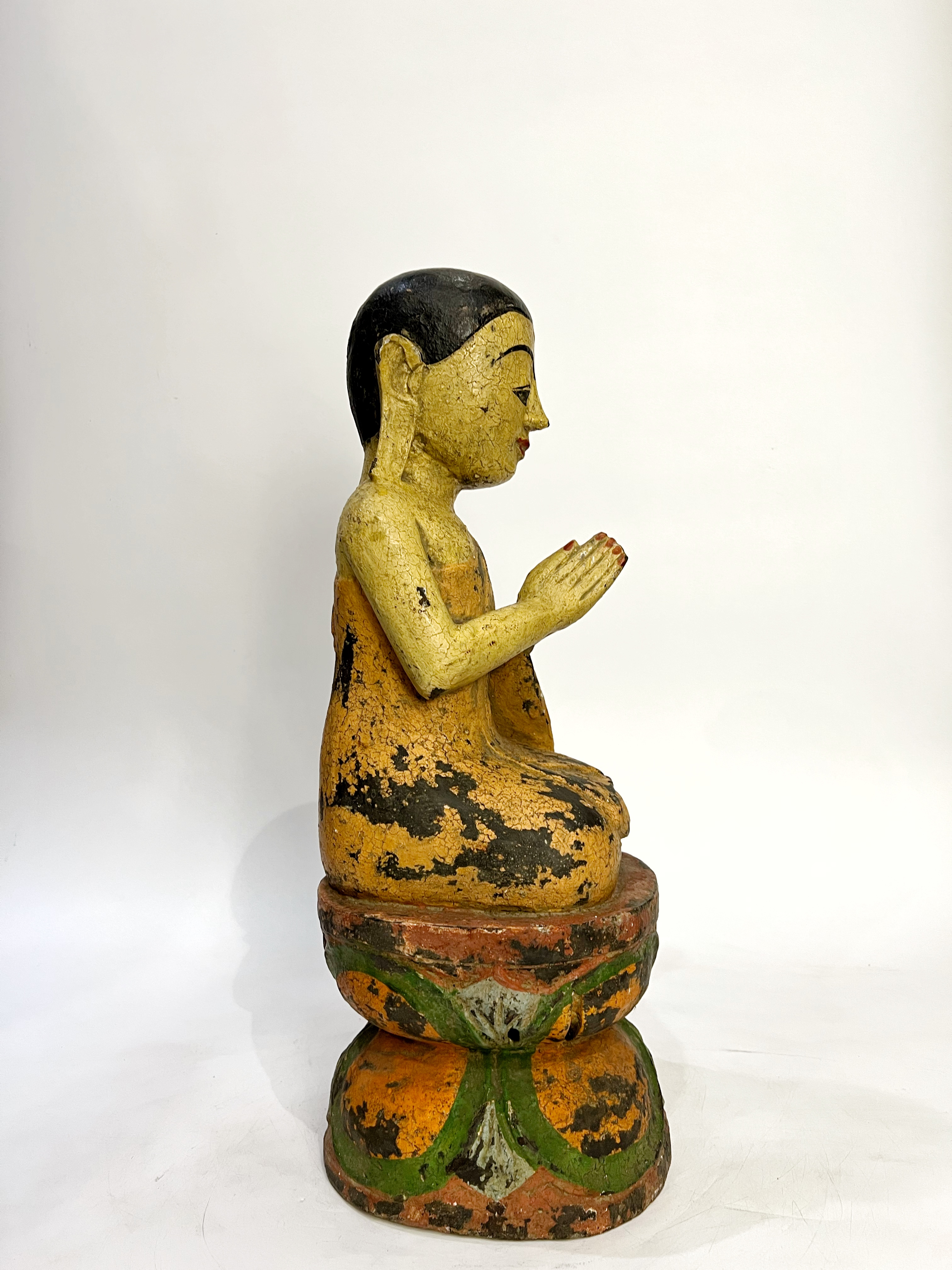 พระพม่า พระสงฆ์ พระภิกษุ พุทธศิลป์พม่า (ราคาต่อชุด)