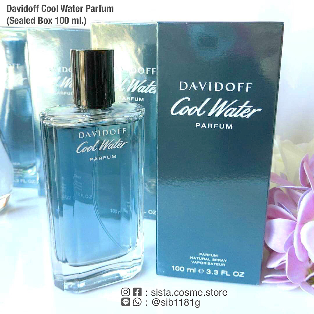 Davidoff Cool Water Parfum (Sealed Box 100 ml.)