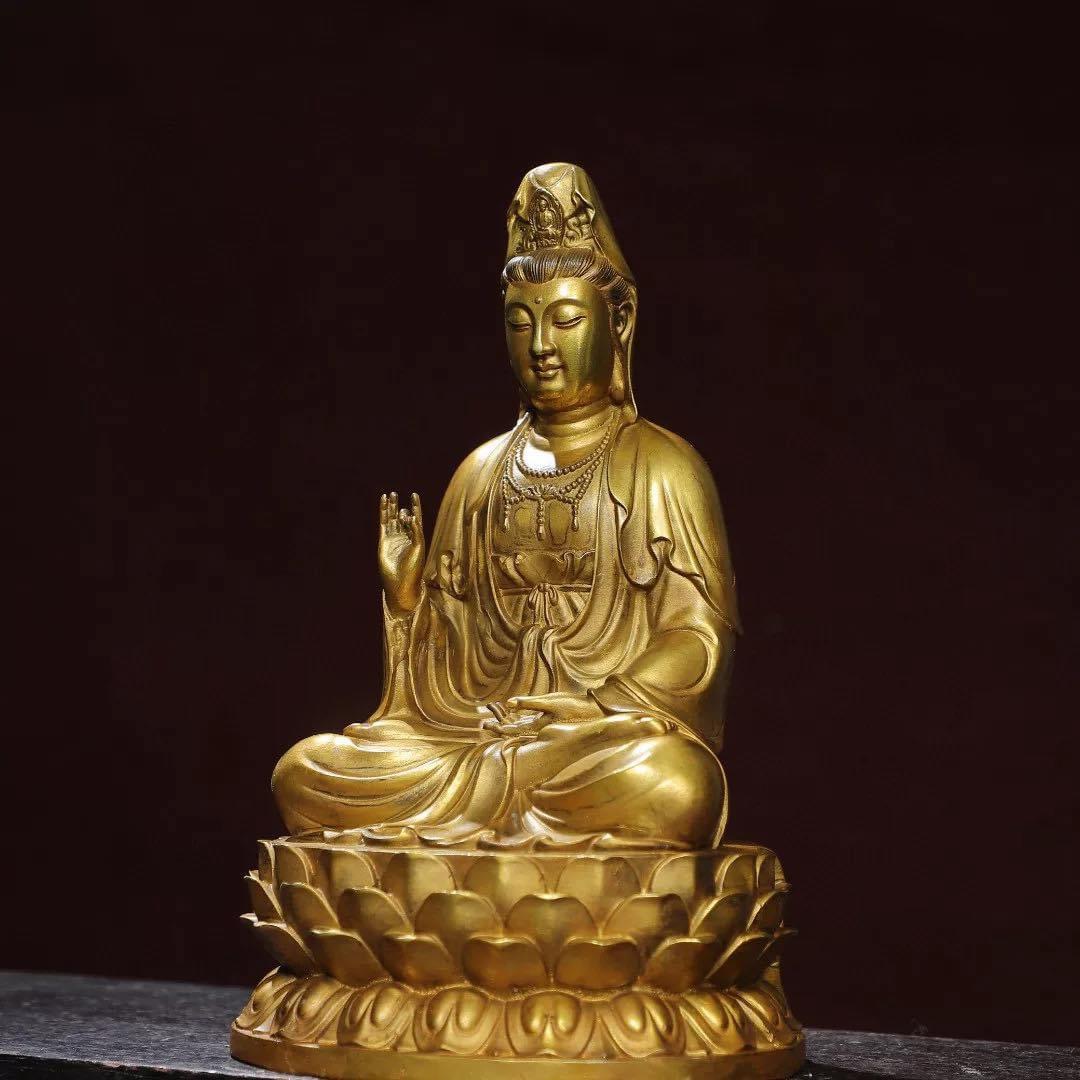 Pre-Order : พระโพธิสัตว์กวนอิม เจ้าแม่กวนอิม สูง 23 cm