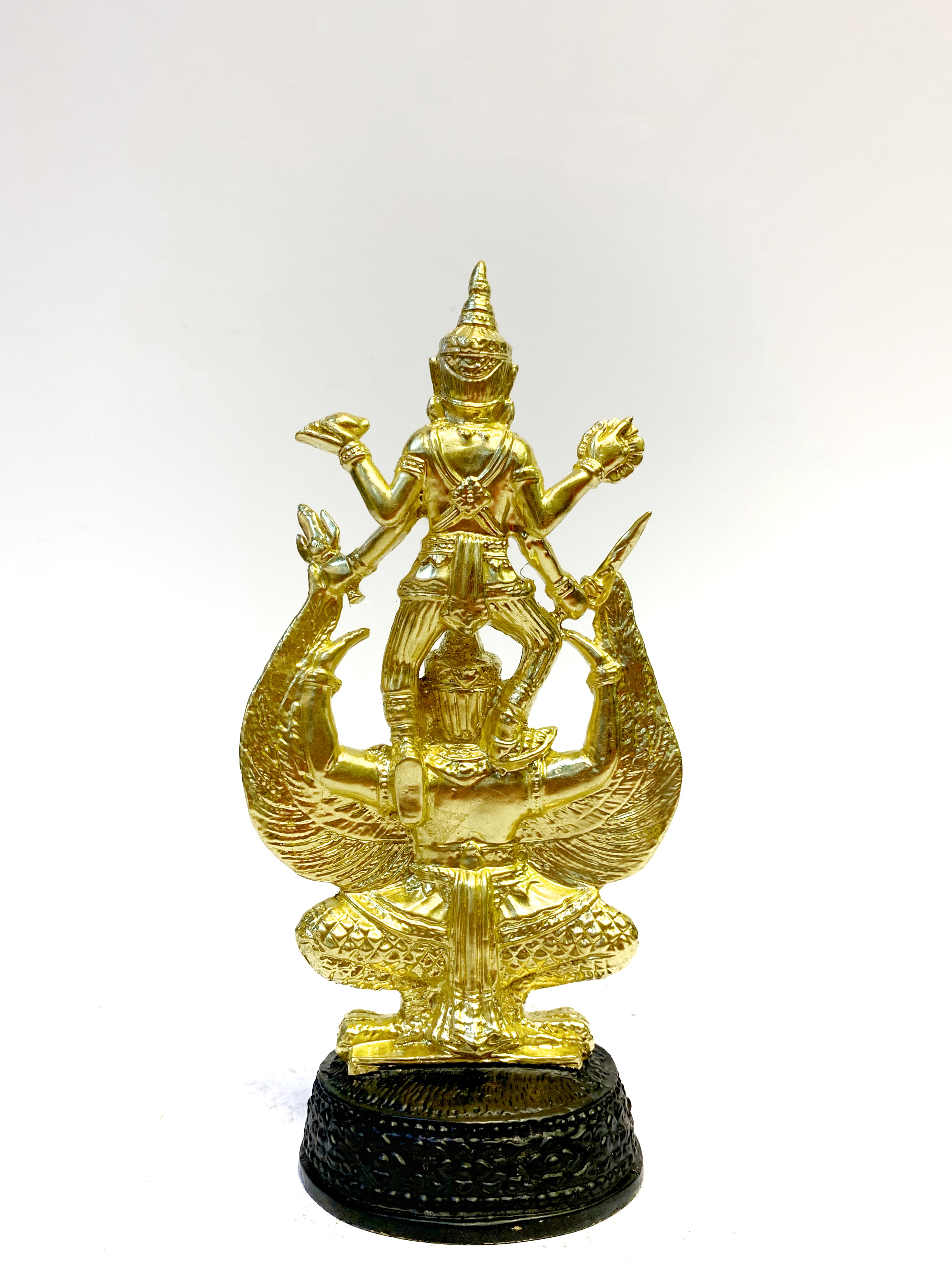 พระนารายณ์ทรงครุฑ สูง 9 นิ้ว พร้อมตู้กระจก