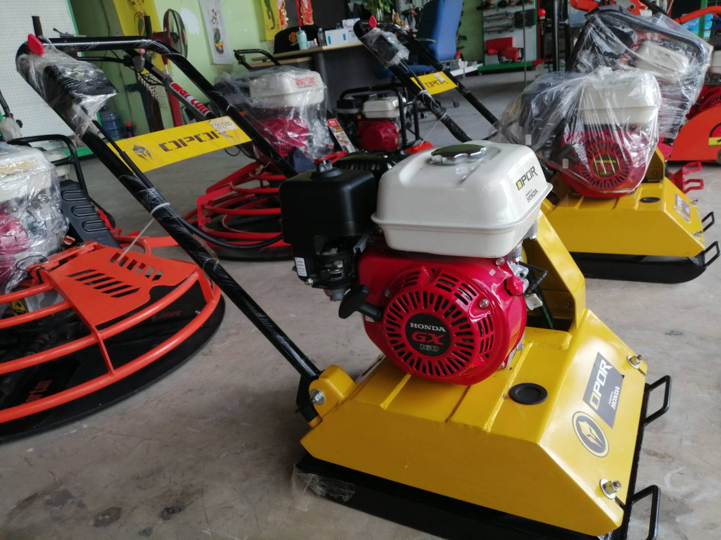 OPOR เครื่องตบดิน ขนาด3-5ตัน + HONDA GX160
