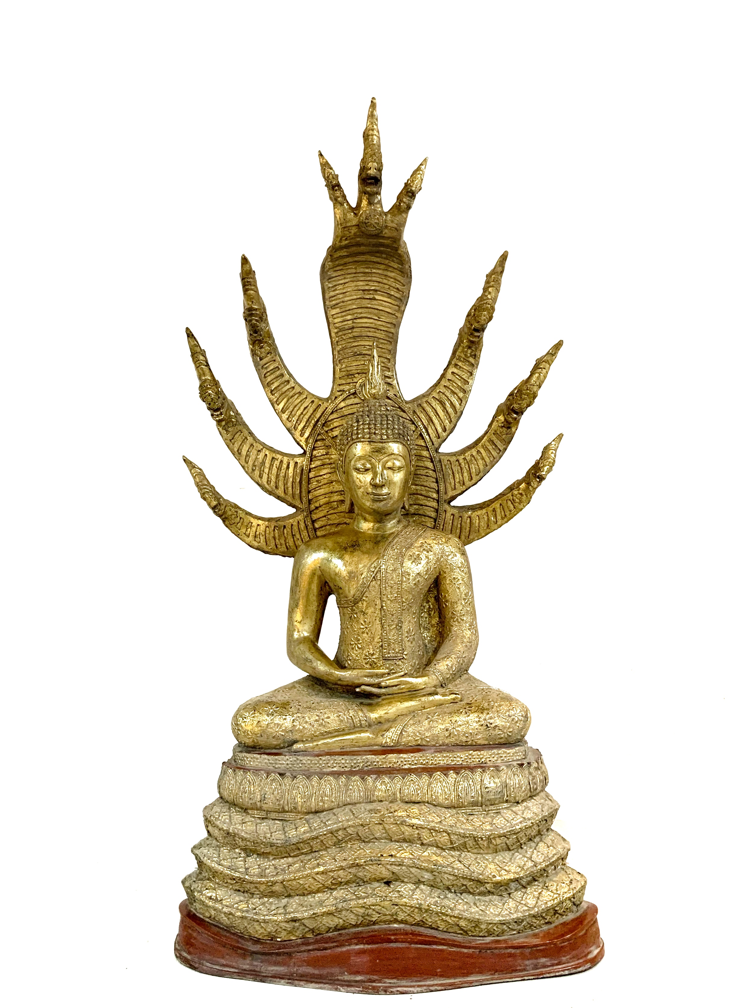 พระนาคปรก (นาค 9 เศียร) หน้าตัก 16 นิ้ว