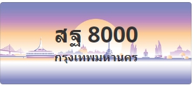 ป้ายประมูล สฐ 8000