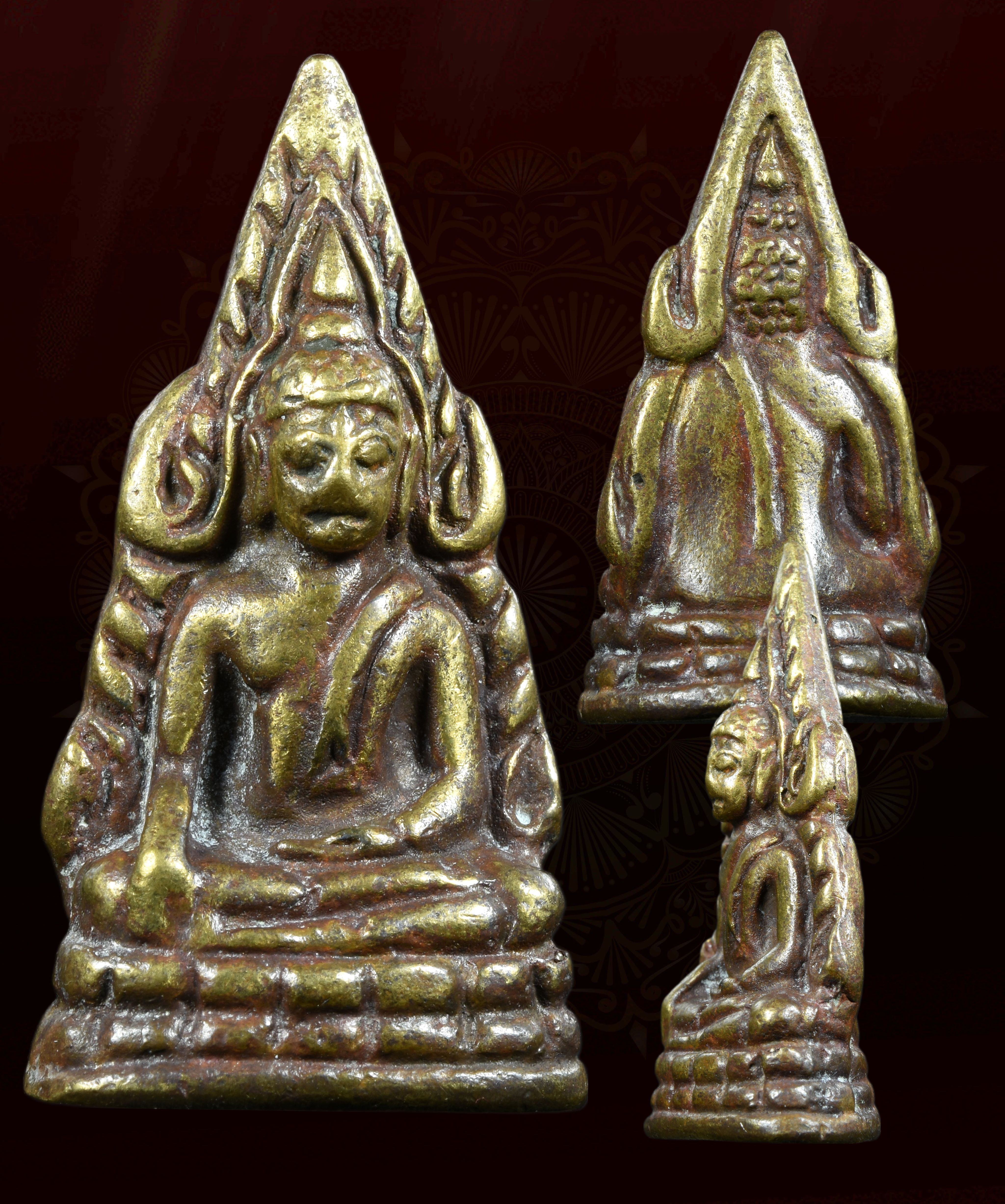 พระพุทธชินราชอินโดจีน เนื้อทองผสม