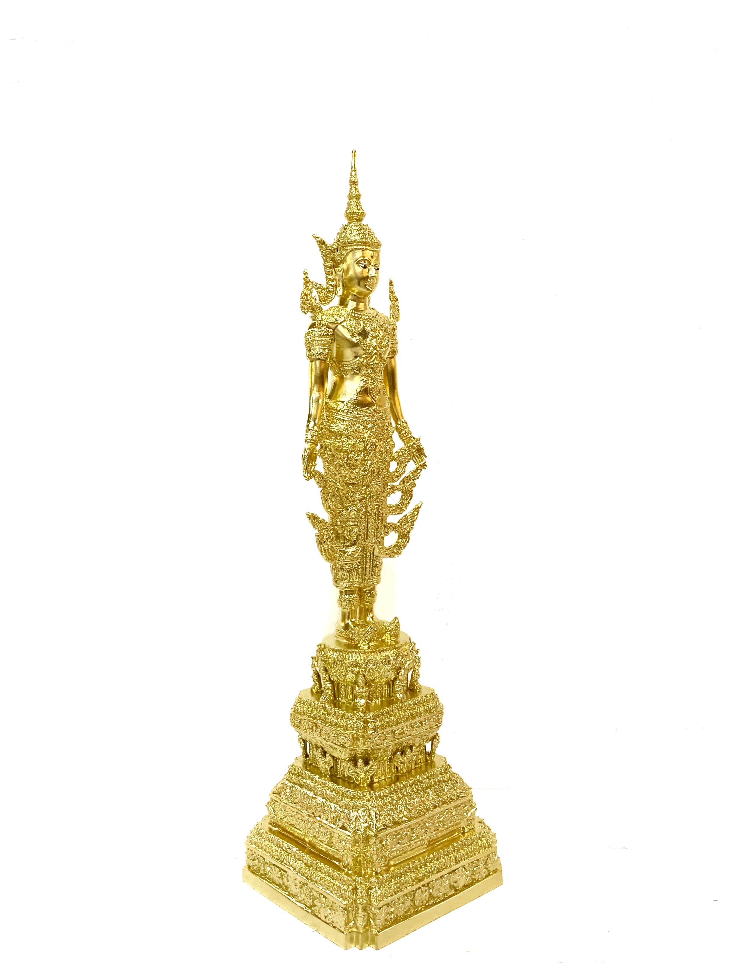 พระพุทธรูปปางเปิดโลก ทรงเครื่องจักพรรดิ์ หน้าตัก 5 นิ้ว