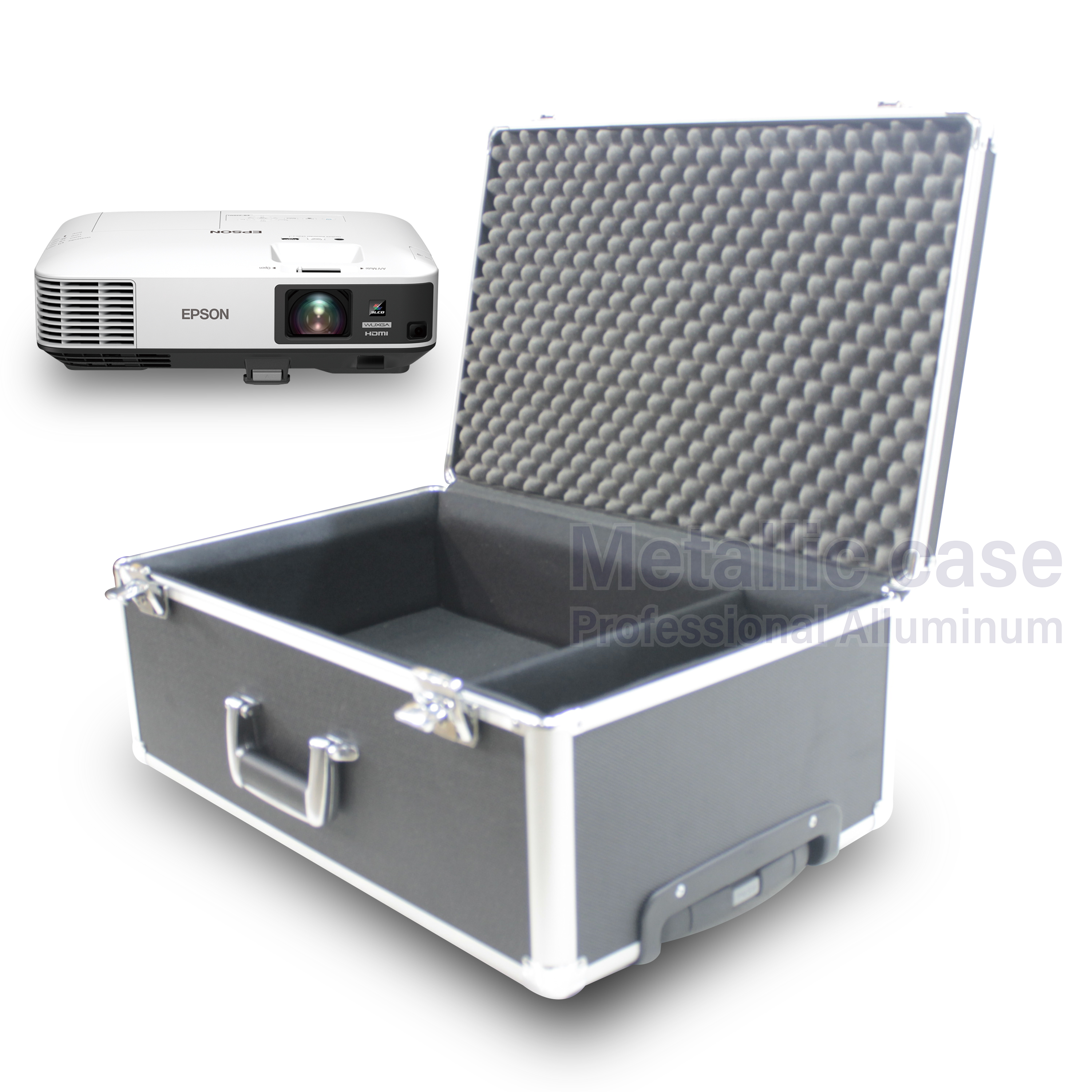 metalliccase7821-03-6212 / EPSON EB-2265U W trolley (36x55.5x18.5T2C3H1K6P2U4)