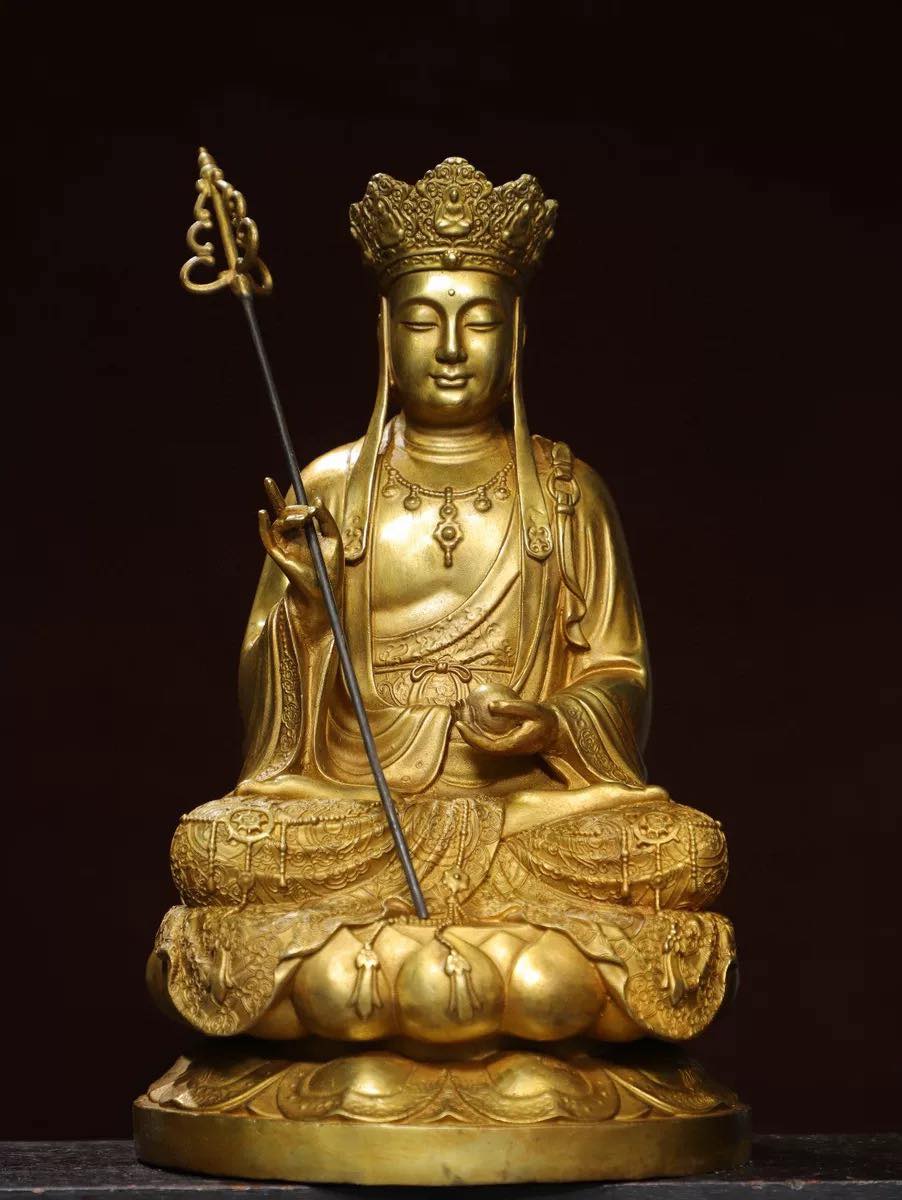 Pre-Order : ตี่จั๊งอ้วง พระกษิติครรภ์โพธิสัตว์ สูง 40 cm