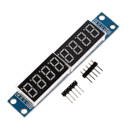 โมดูล จอแสดงตัวเลข 8 หลัก สีแดง 0.36" MAX7219 Digital Tube Display Module