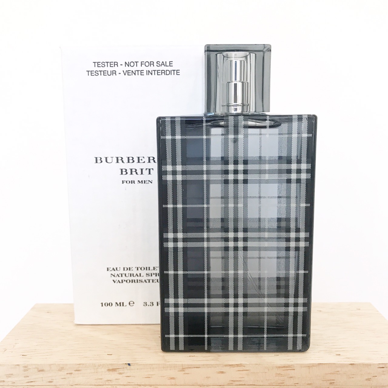น้ำหอม (กล่อง Tester) Burberry Brit EDT For Men 100ml ของแท้ 100%