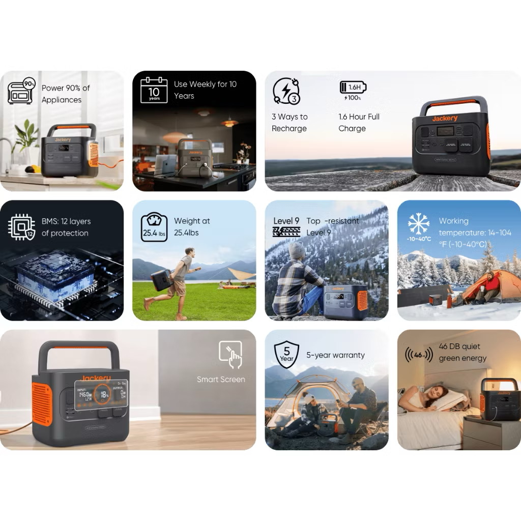 Jackery Explorer 1000 Pro Portable Power Station