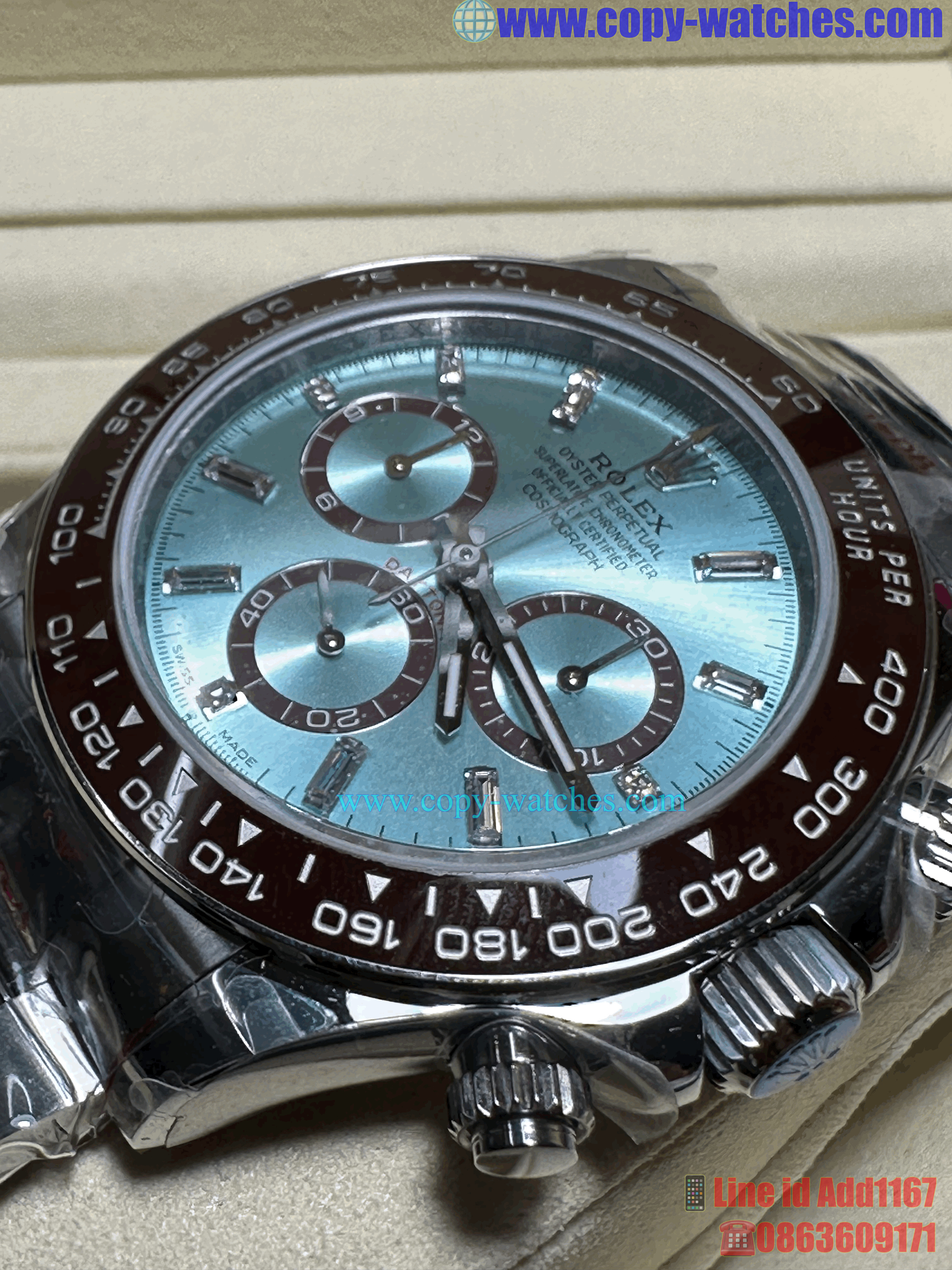 Rolex Daytona ice-blue M126506 (Swiss QF)