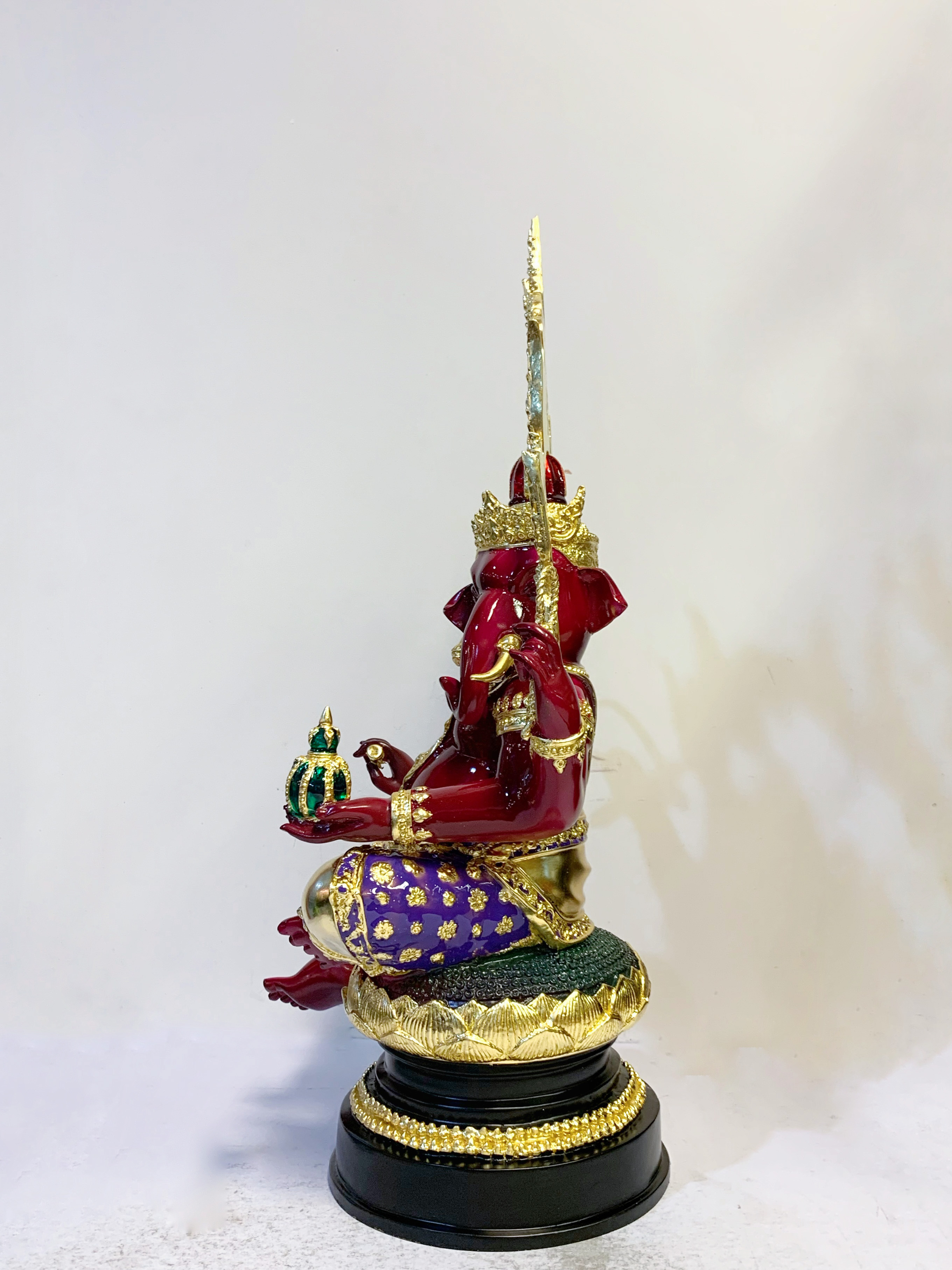 พระพิฆเนศ ปางทวิมุข หน้าตัก 9 นิ้ว