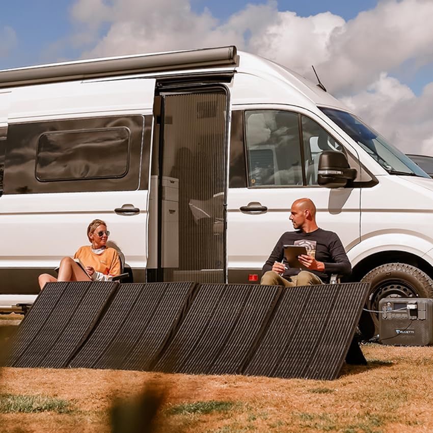 BLUETTI AC200MAX Portable Power Station + PV350 Solar Cell เซทแบตเตอรี่สำรองพกพา พร้อมโซลาร์เซลล์