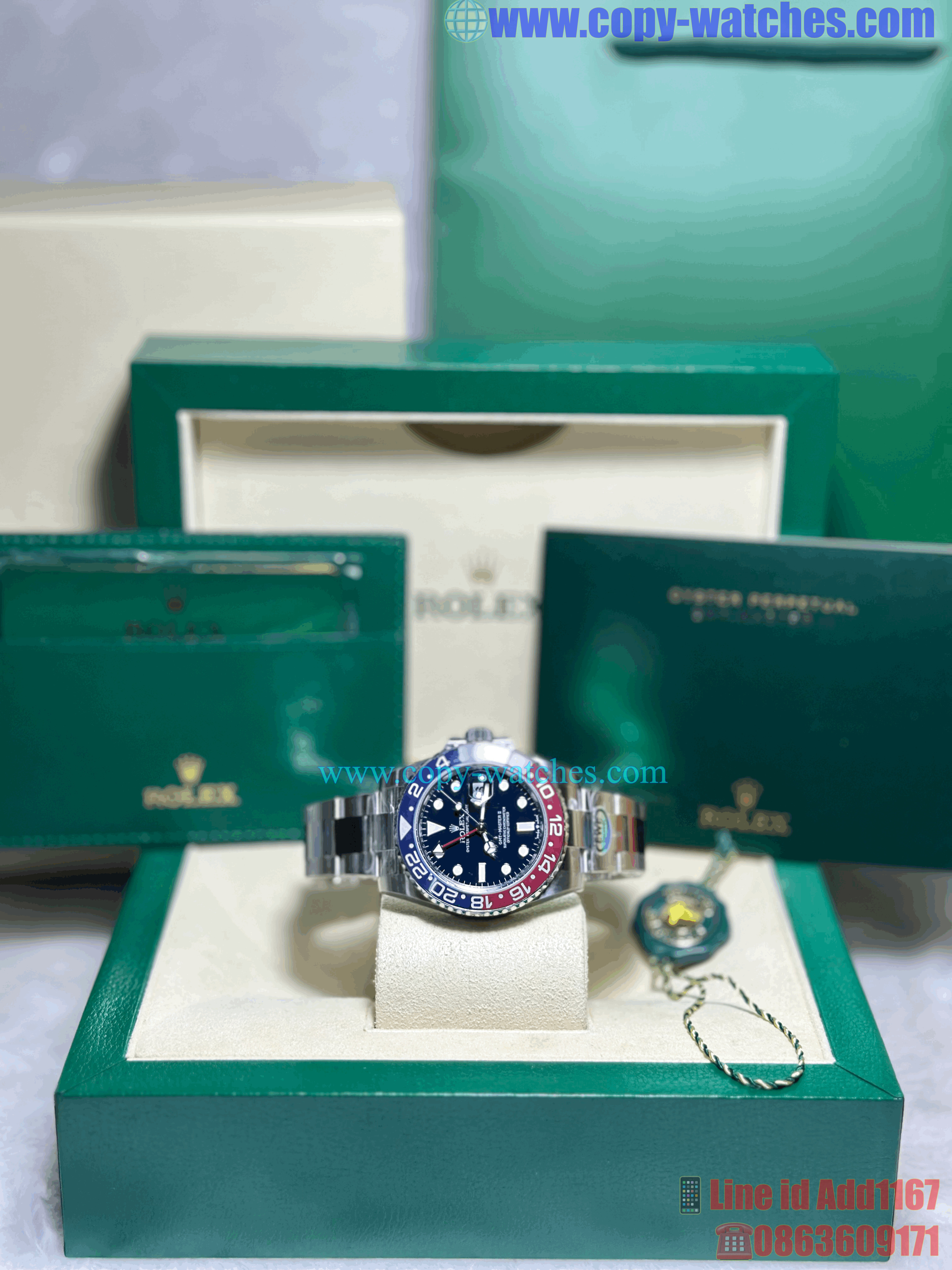 Rolex GMT-Master2 M126719BLRO (EWE Factory)