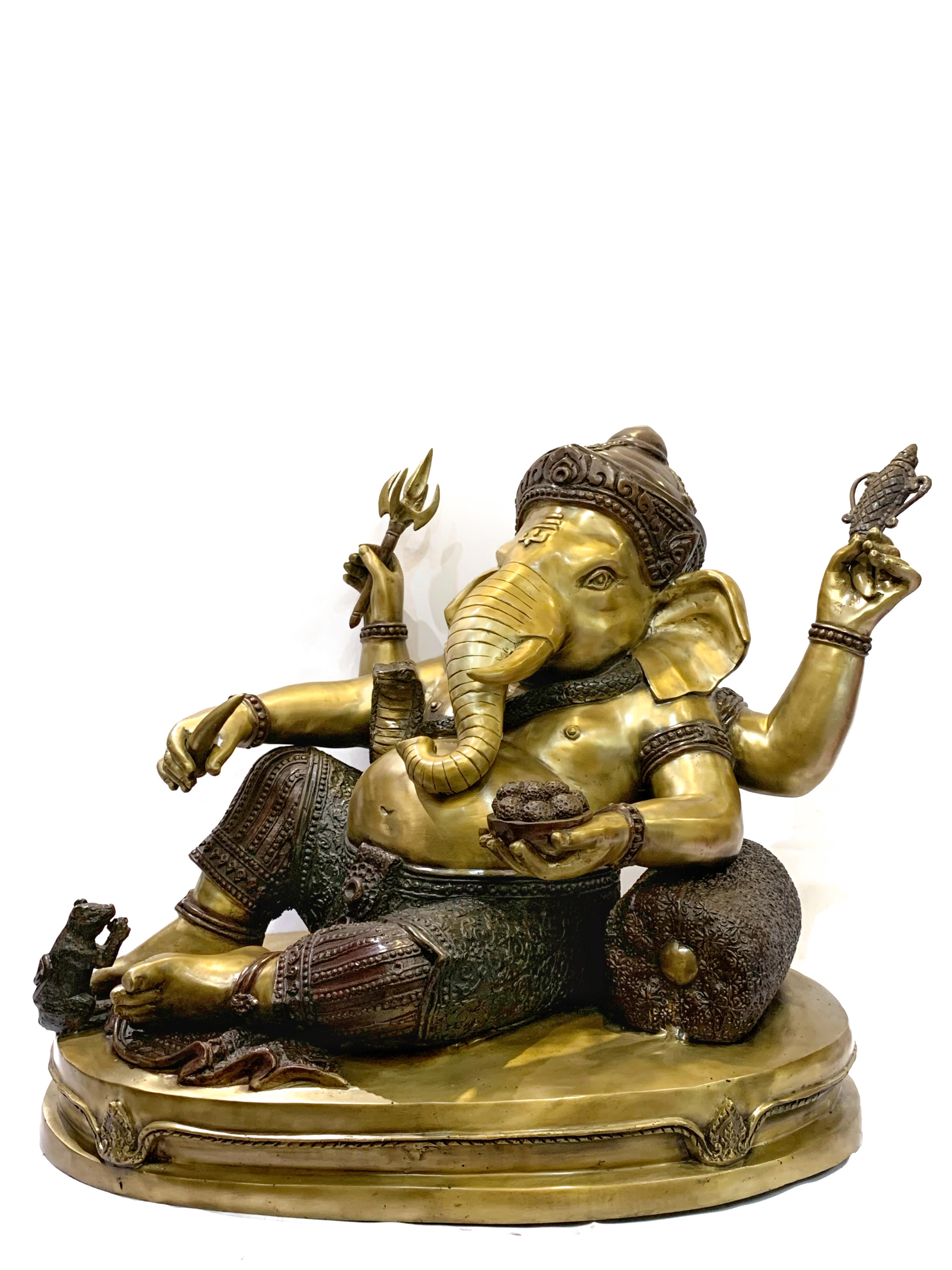 พระพิฆเนศ ปางเสวยสุข หน้าตัก 18 นิ้ว