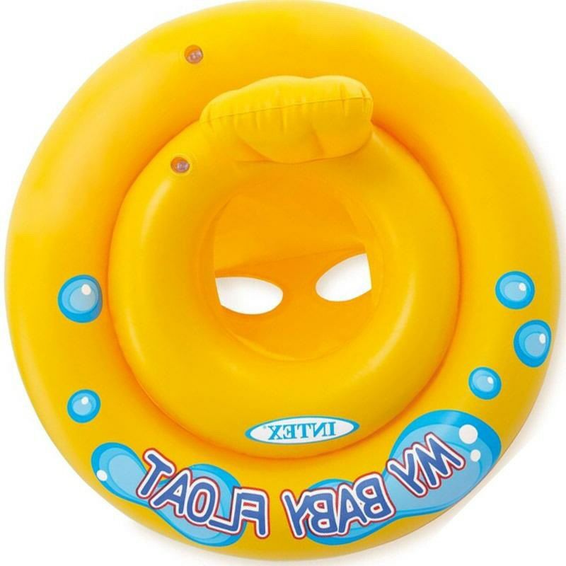 INTEX ห่วงยางสอดขา สำหรับเด็ก สีเหลือง Inflatable Intex Baby Float Yellow Color