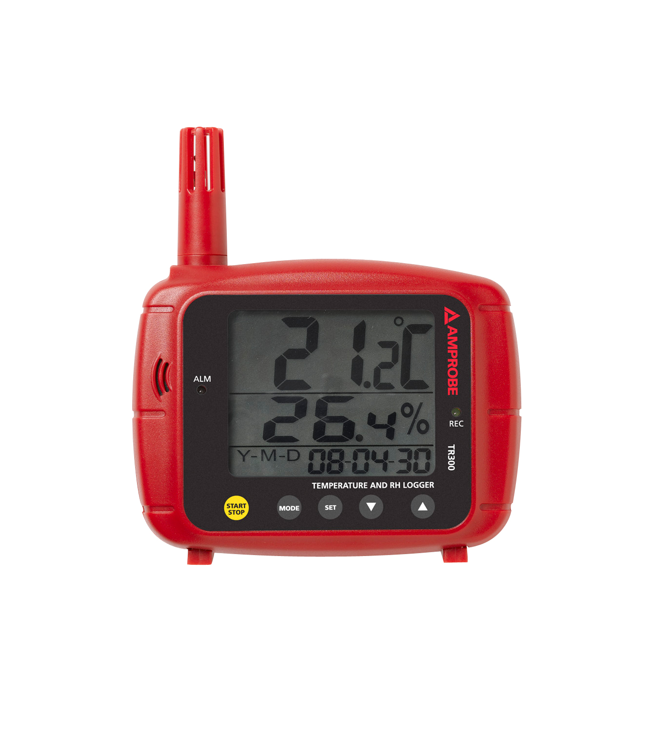 AMPROBE รุ่น TR300 เครื่องบันทึกค่าอุณหภูมิและวัดค่าความชื้นแบบแสดงค่า 2 บรรทัด
