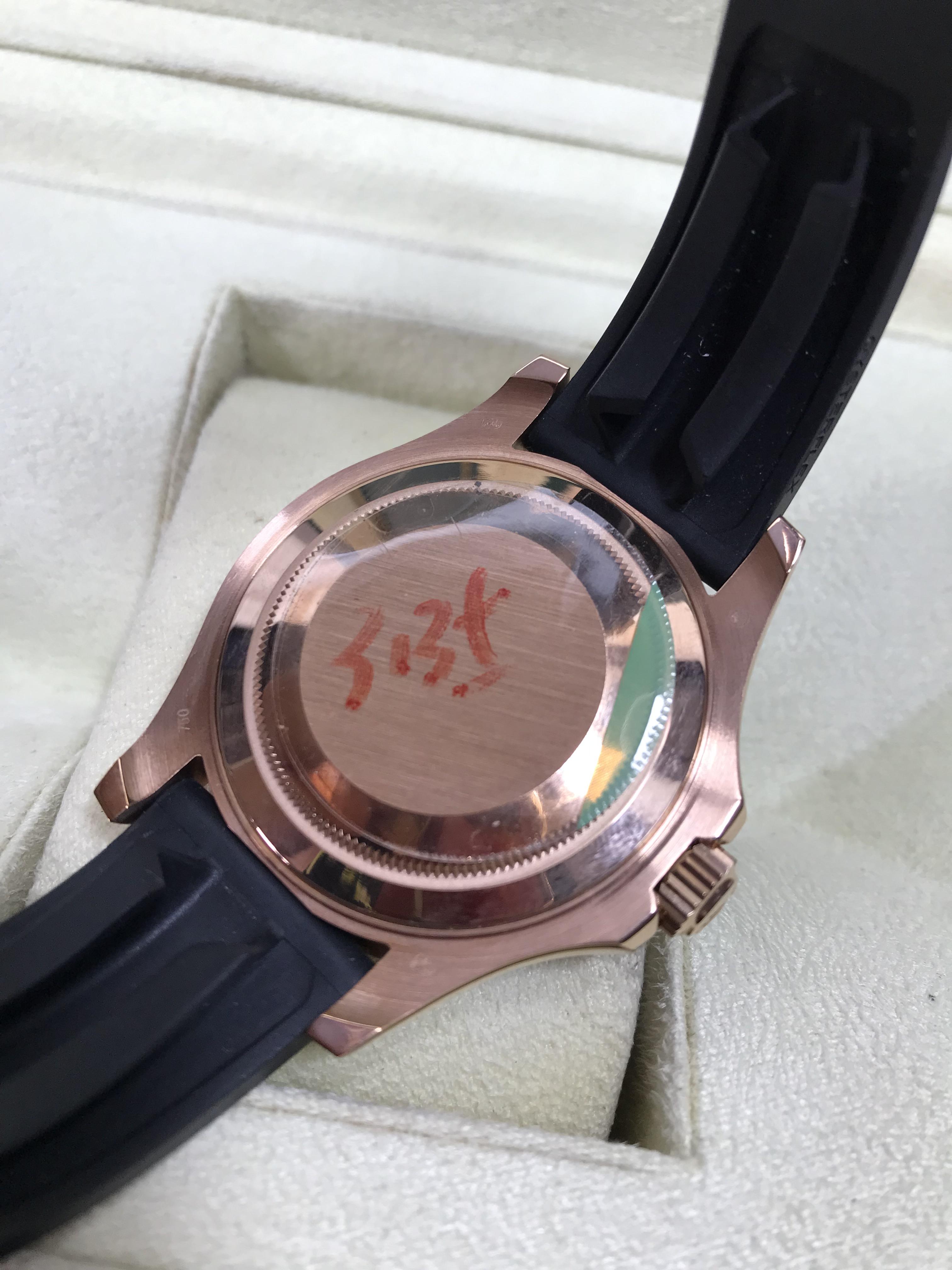 Rolex Yacht Master Rose Gold ( Swiss EW)