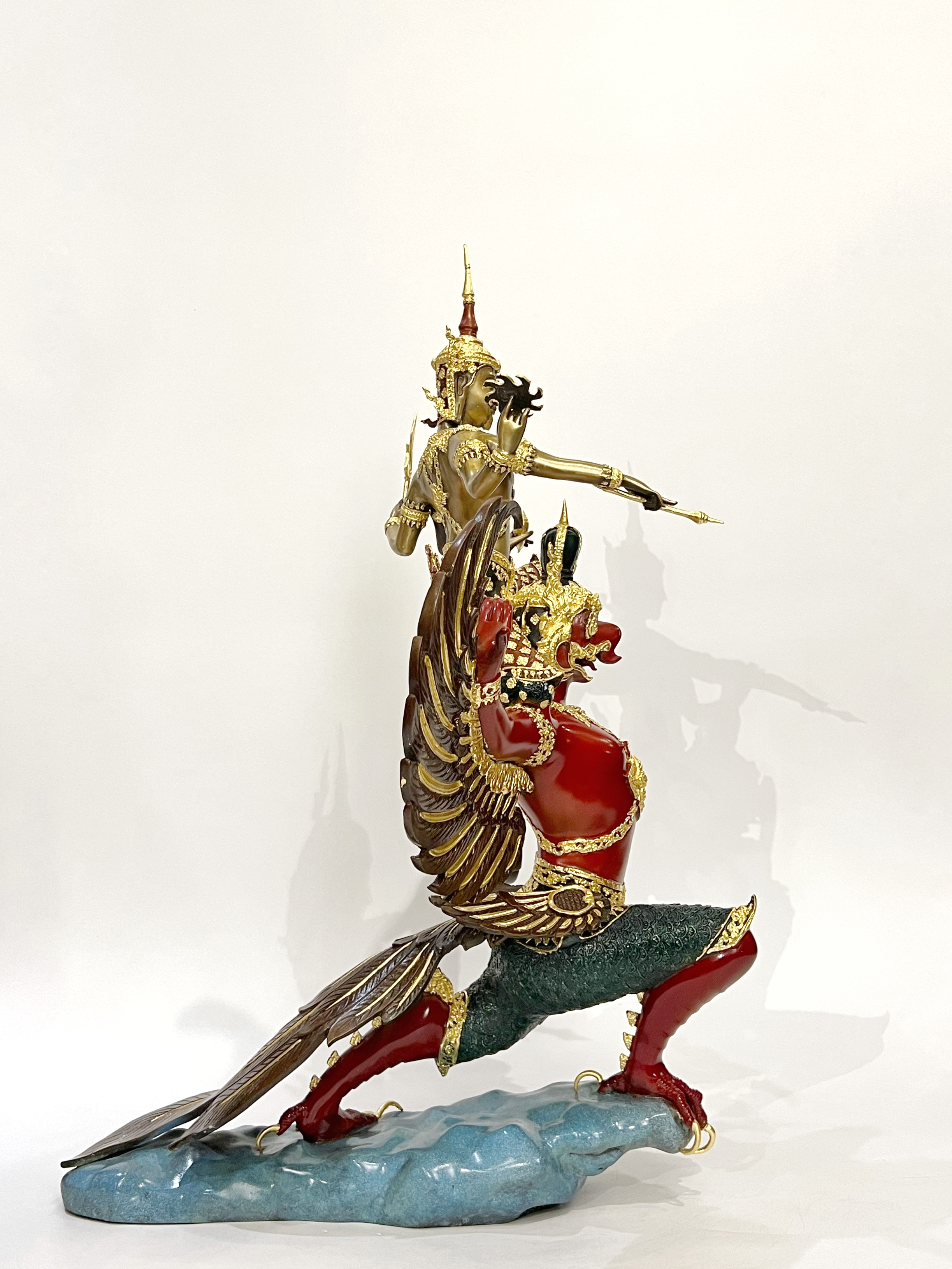 พระนารายณ์ทรงครุฑ หน้าตัก 9 นิ้ว