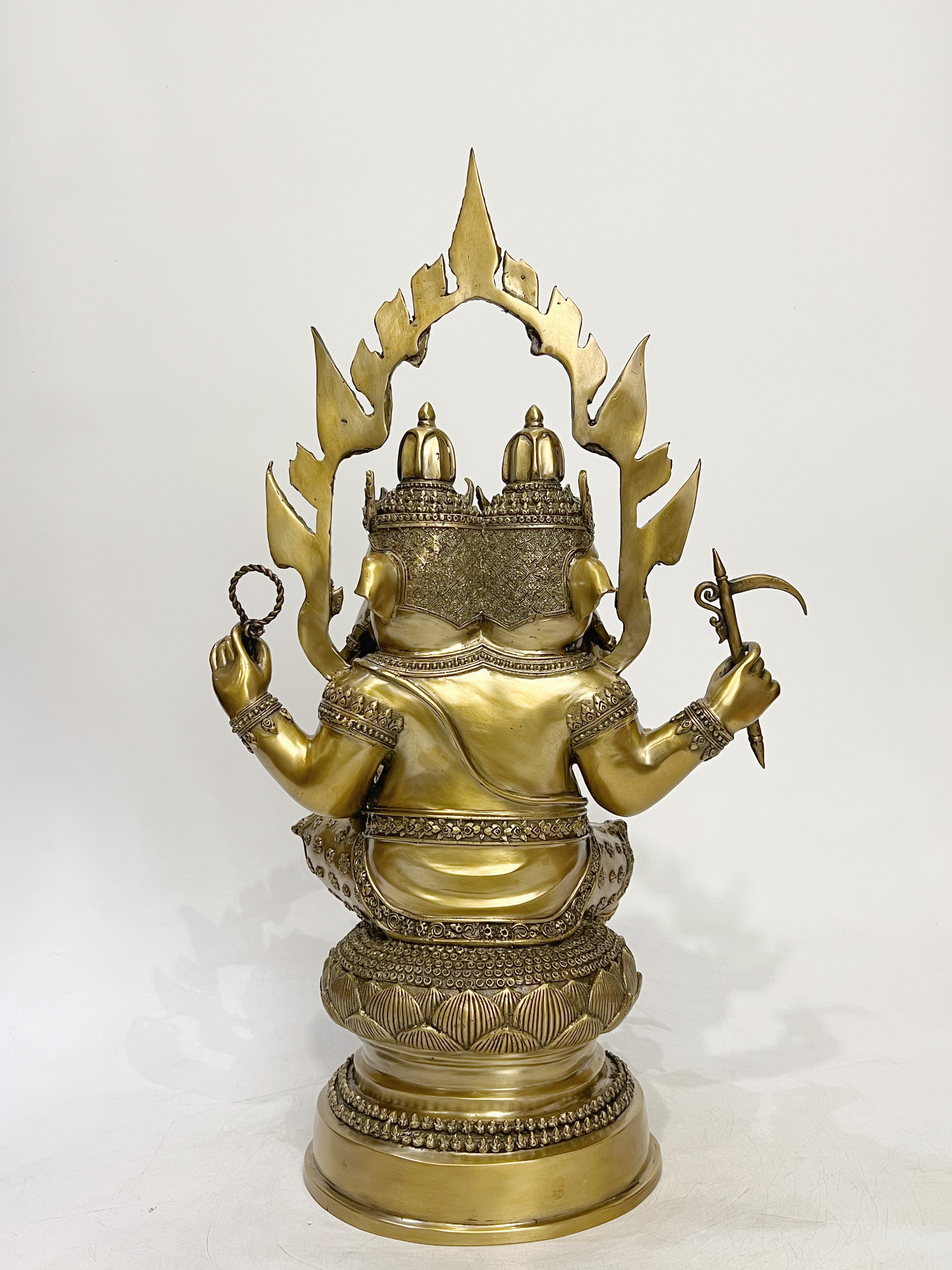 พระพิฆเนศ ปางทวิมุข หน้าตัก 9 นิ้ว