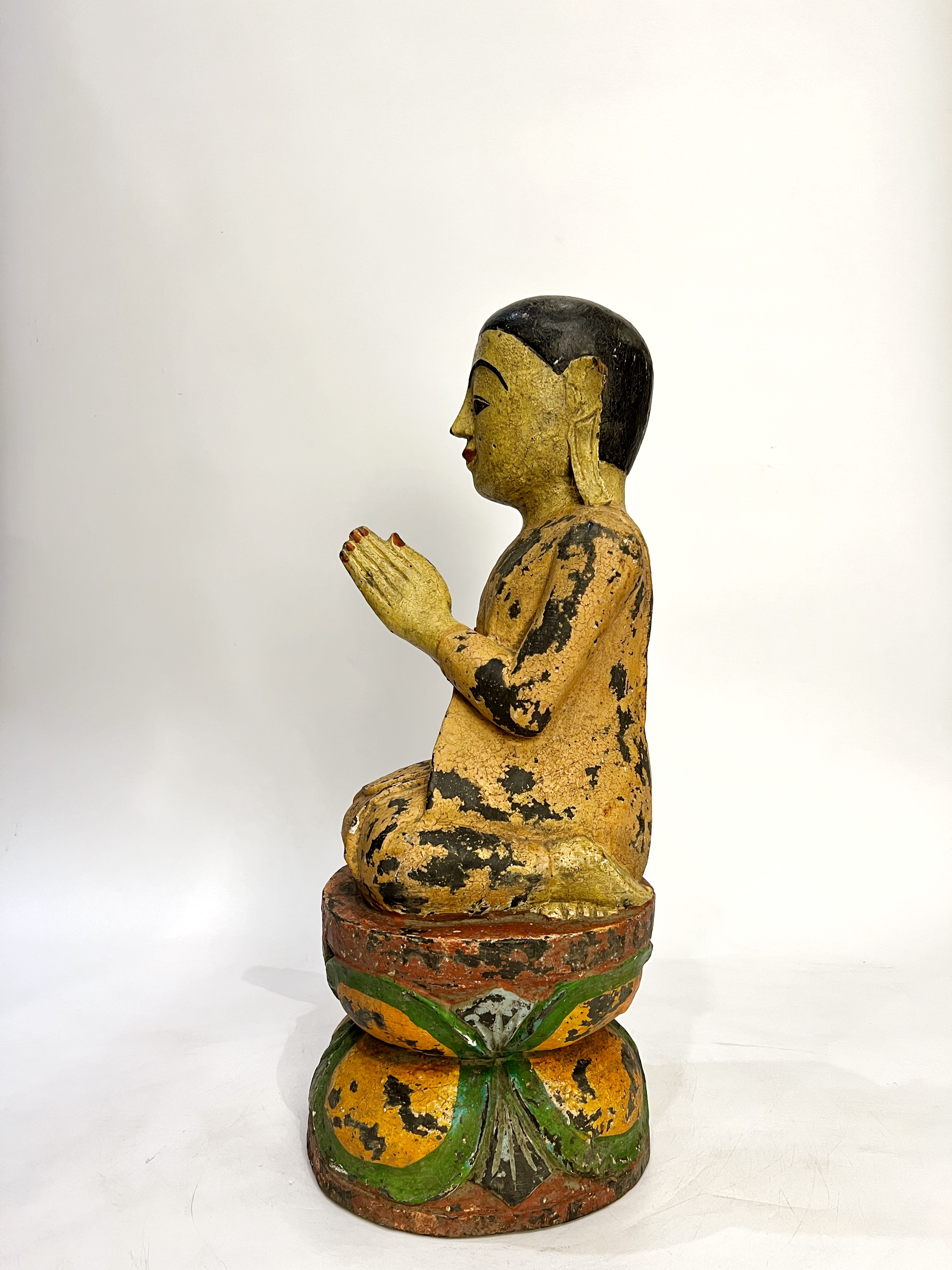 พระพม่า พระสงฆ์ พระภิกษุ พุทธศิลป์พม่า (ราคาต่อชุด)