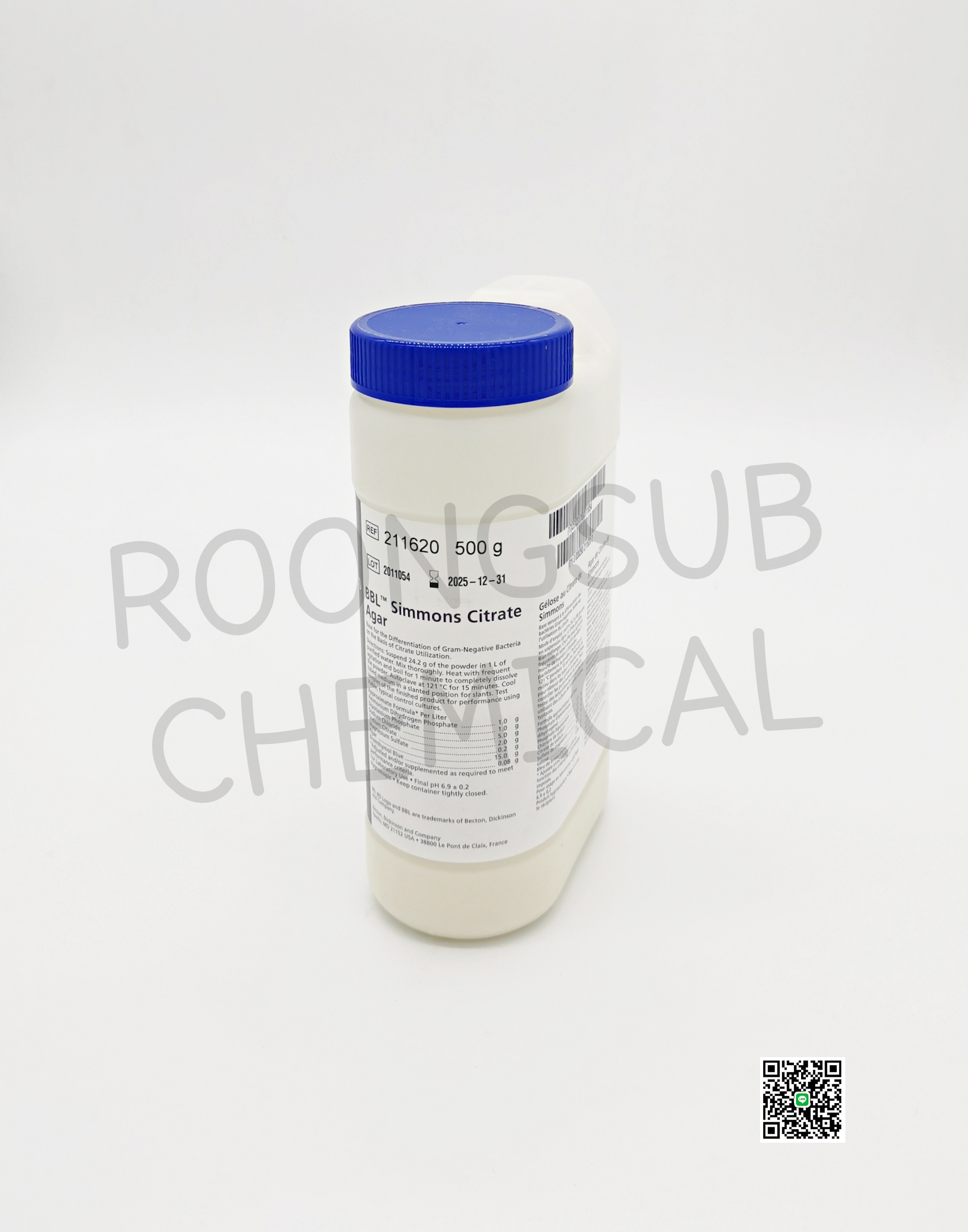 SIMMONS CITRATE AGAR