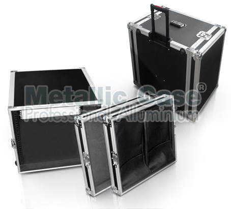 metalliccase 4957-13-5601 / กระเป๋า Rack 8U Trolley 2 ฝา (54x40x61 T2C3H3K5P4)