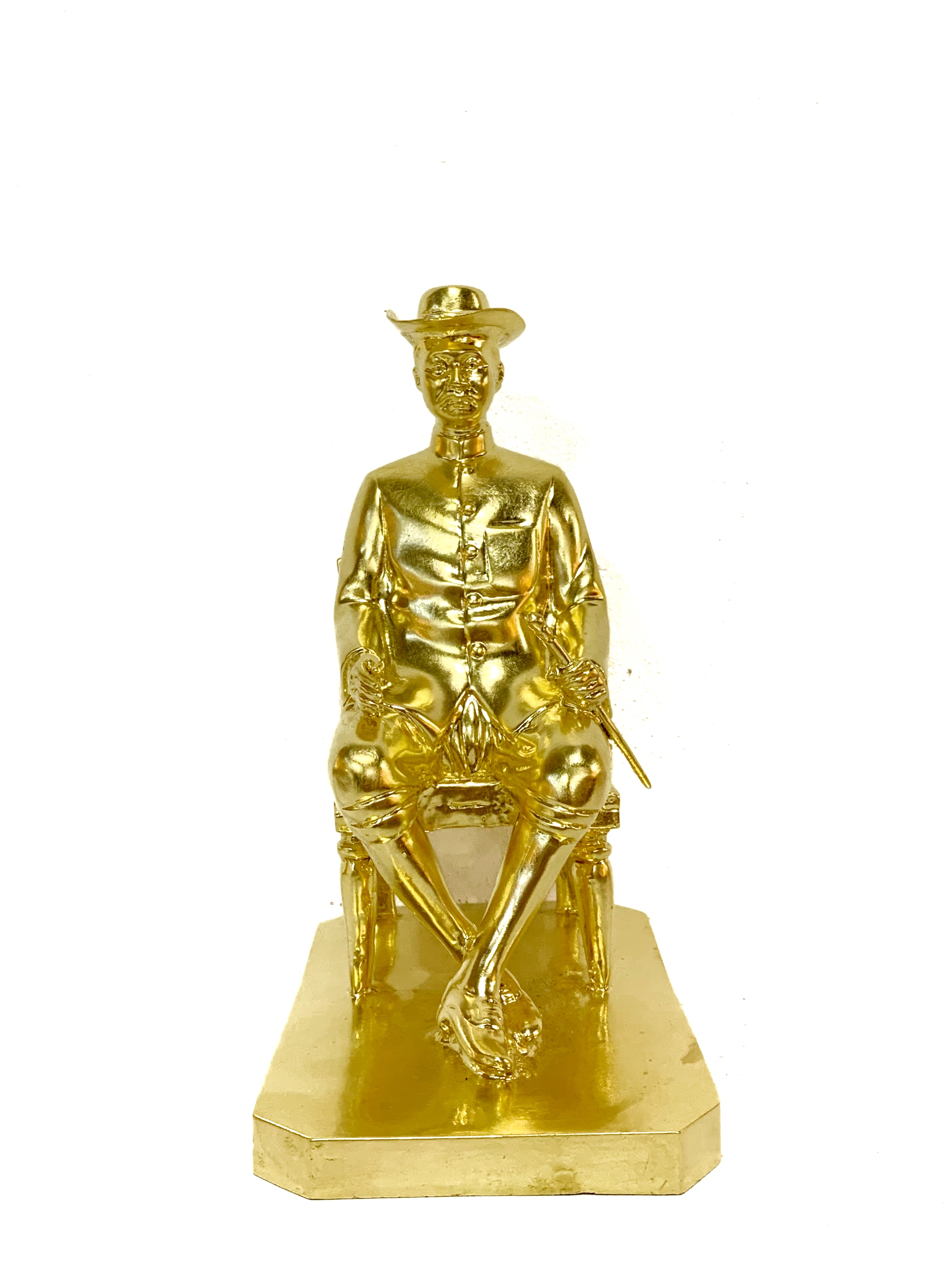 รัชกาลที่ 5 ประทับเก้าอี้ หน้าตัก 5 นิ้ว