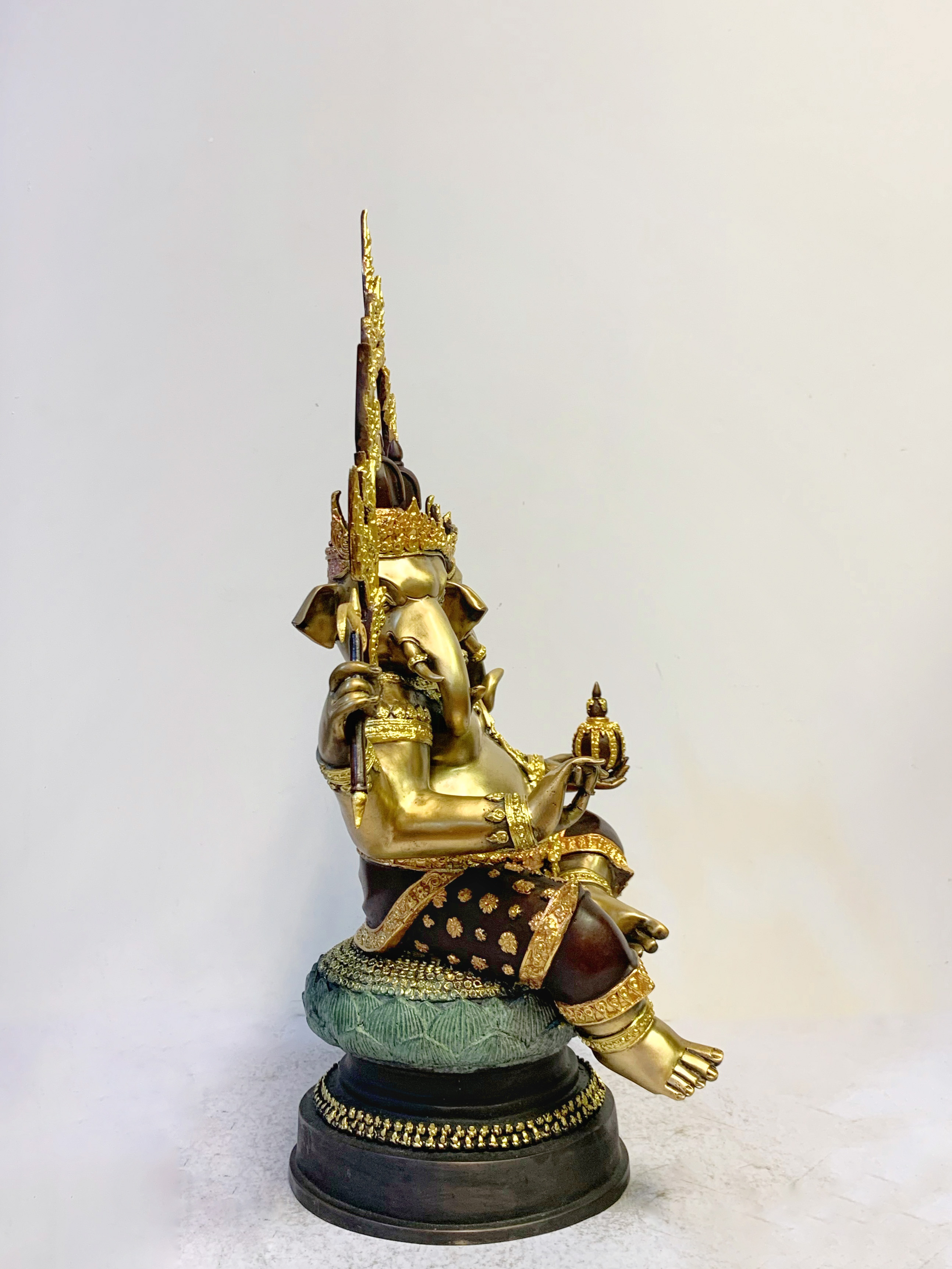 พระพิฆเนศ ปางทวิมุข หน้าตัก 9 นิ้ว