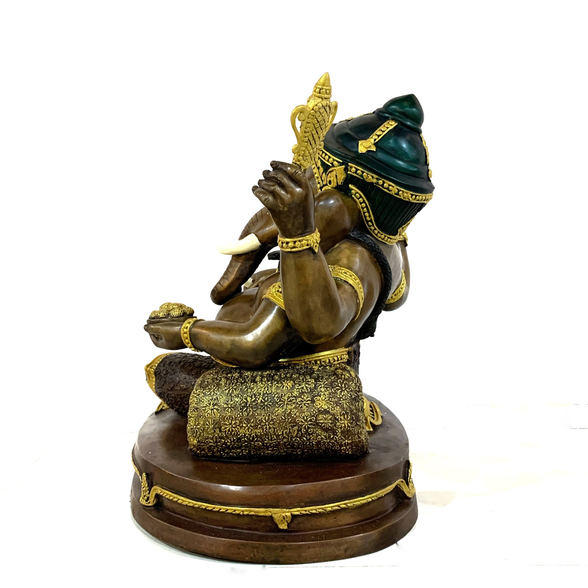 พระพิฆเนศ ปางเสวยสุข หน้าตัก 18 นิ้ว