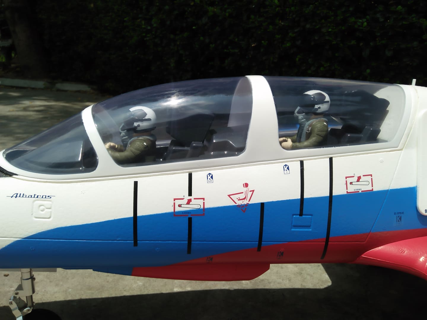 L-39 Albatross 80 Freewing White-Blue Standard version * Motor 3530-1850 KV