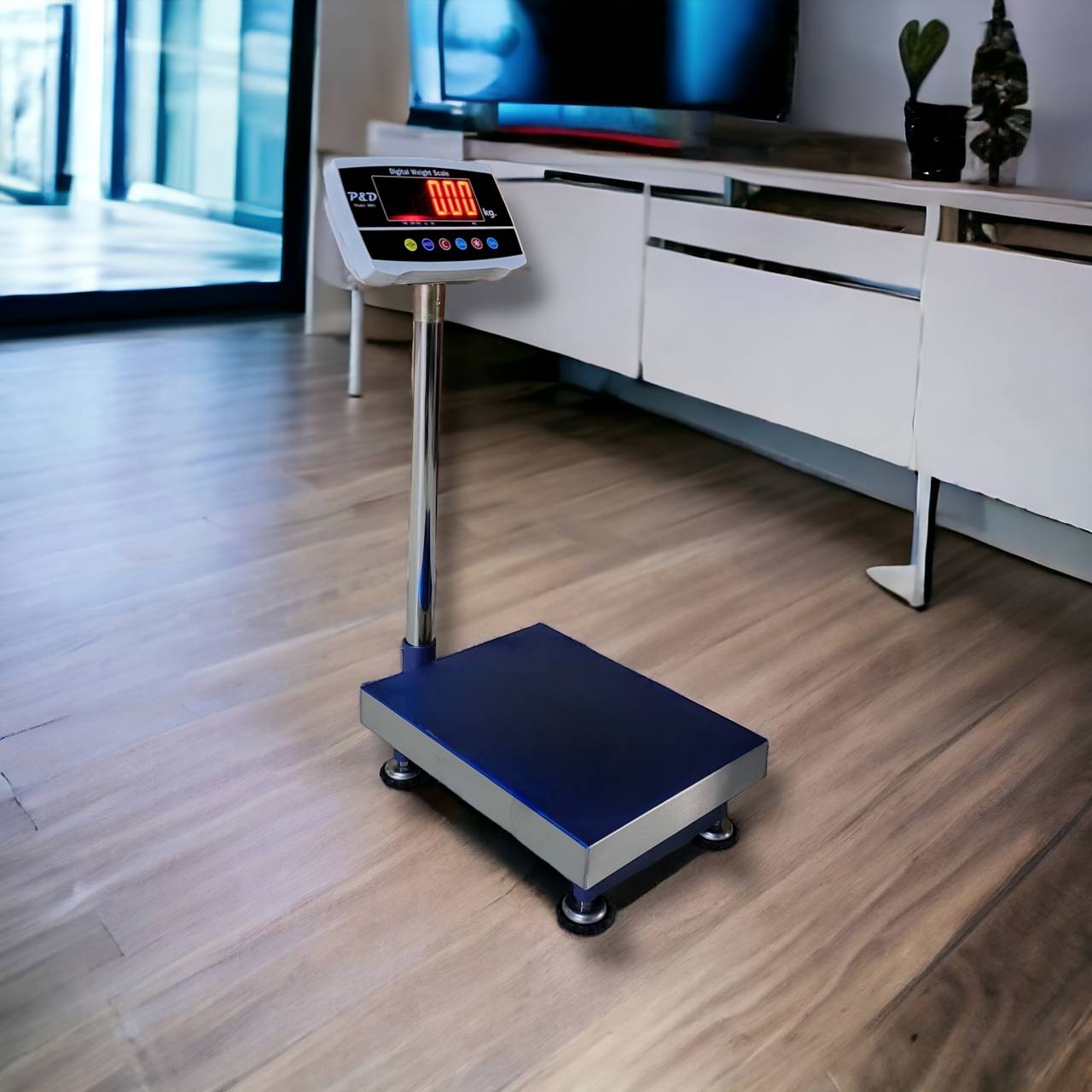 เครื่องชั่งดิจิตอล 100 kg. ค่าละเอียด 10 g. แท่นชั่ง 30x40 cm.