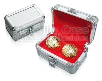 metalliccase / กระเป๋ากล่องใส่ลูกกอล์ฟ