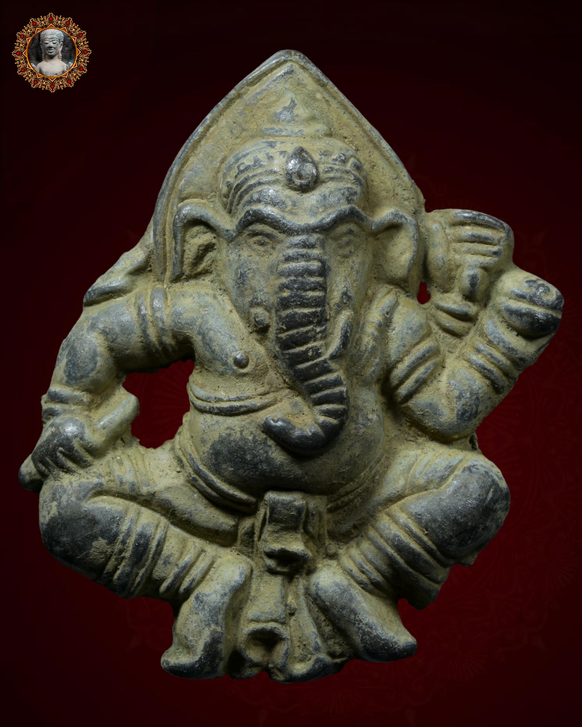 พระพิฆเนศ เนื้อชินตะกั่ว