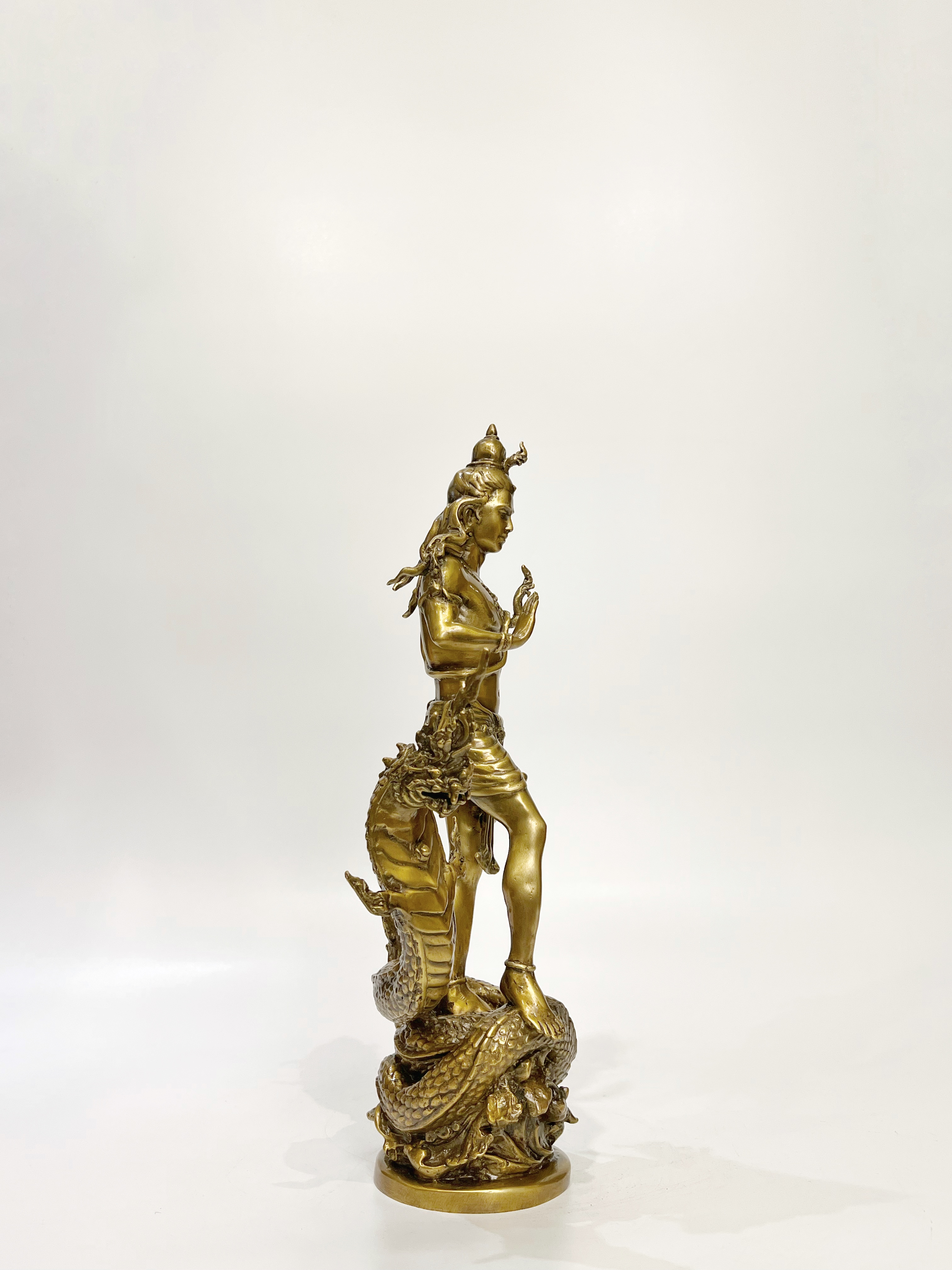 นาคาธิปดีศรีสุทโธ และ นาคีศรีปทุมมา (ขนาดสูง 14 นิ้ว)