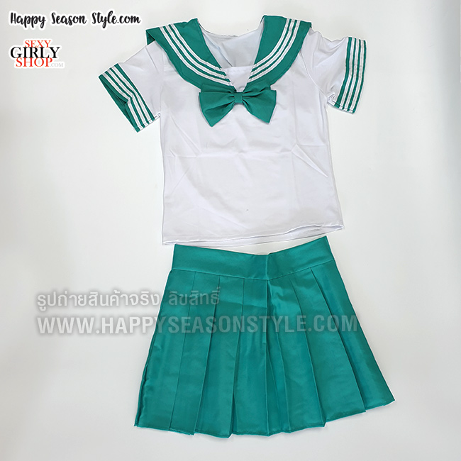 ชุดนักเรียน ชุดนักเรียนญี่ปุ่น มีให้เลือก 7 สี (น้ำเงิน, ชมพู, ฟ้า, แดง, เขียว, ม่วง, ชมพูบานเย็น)