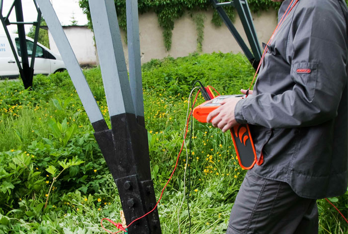 SONEL MRU-200/w XL3, C3 & N1 Clamp เครื่องทดสอบความต้านหลักดินของระบบไฟฟ้าแบบ 3/4 หลัก พร้อมแคลมป์ 2 ชุด