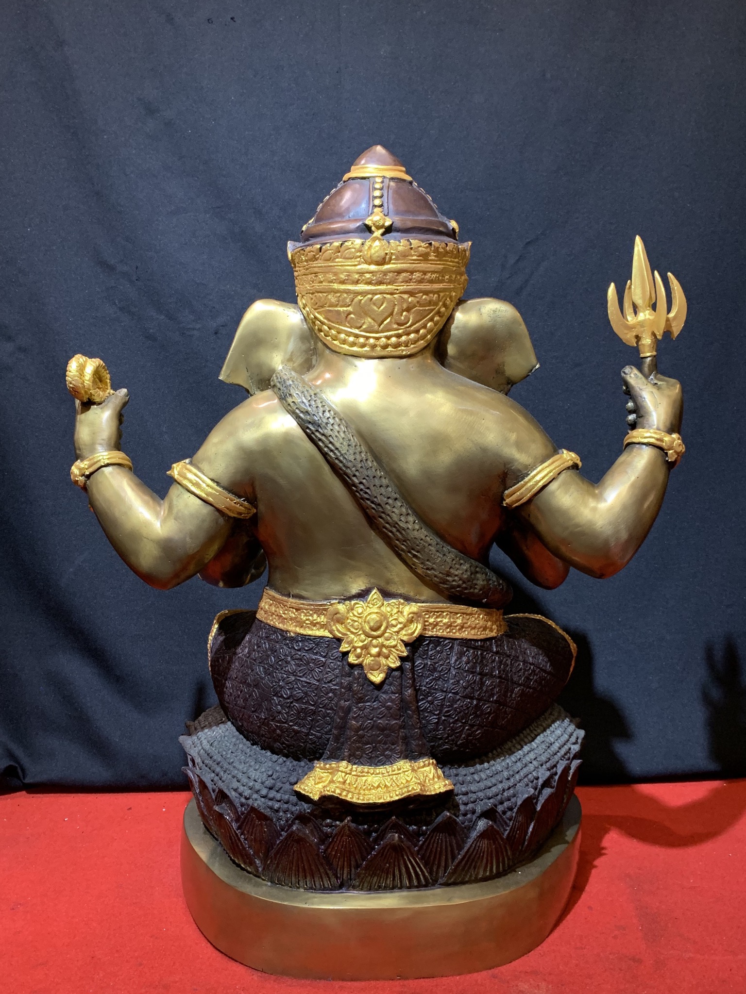 พระพิฆเนศ ปางเอกทันตะ หน้าตัก 16 นิ้ว (นั่งบัวห้อยขา)