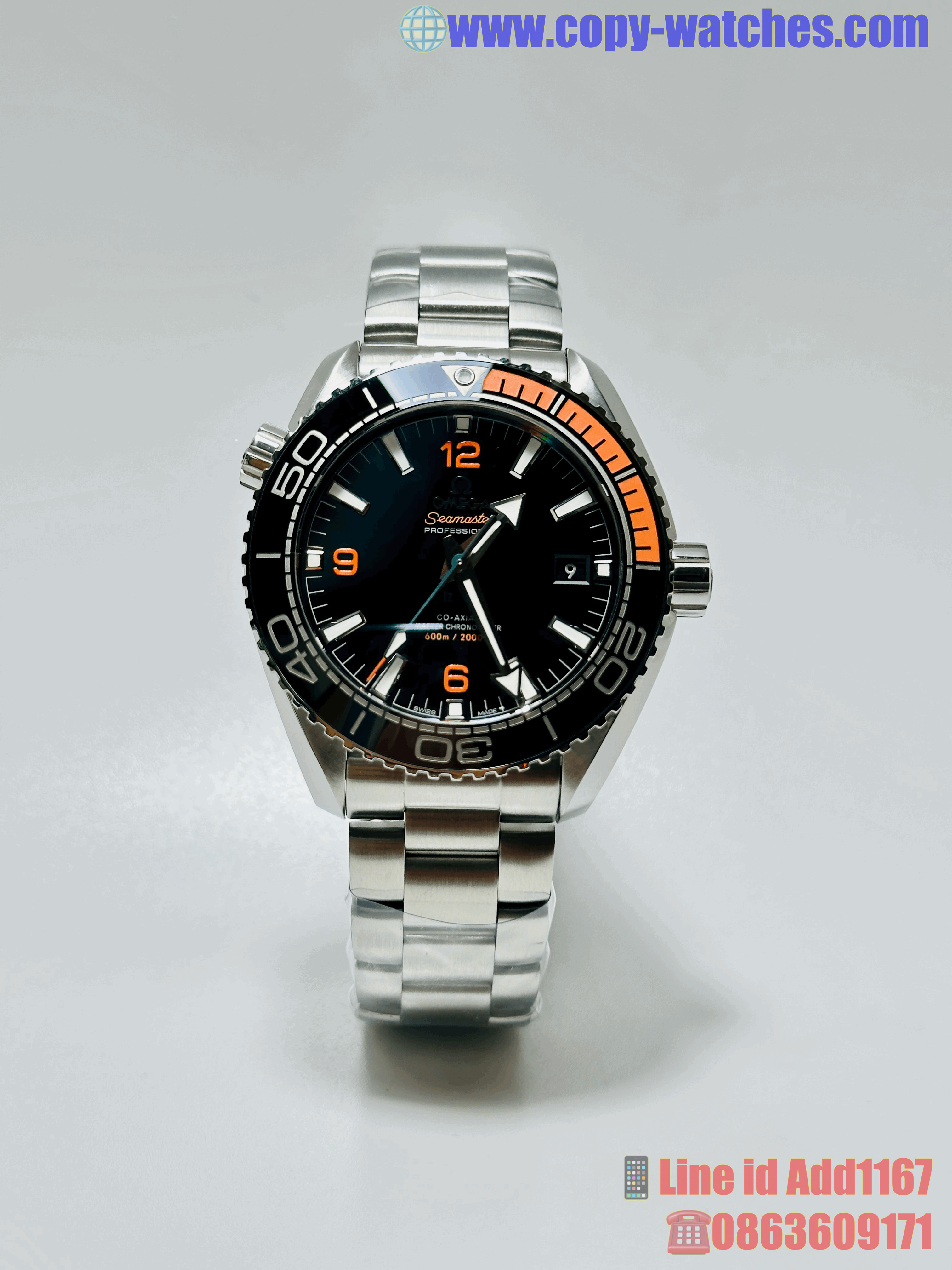 Omega Planet Ocean Black 600 (Swiss VSF)