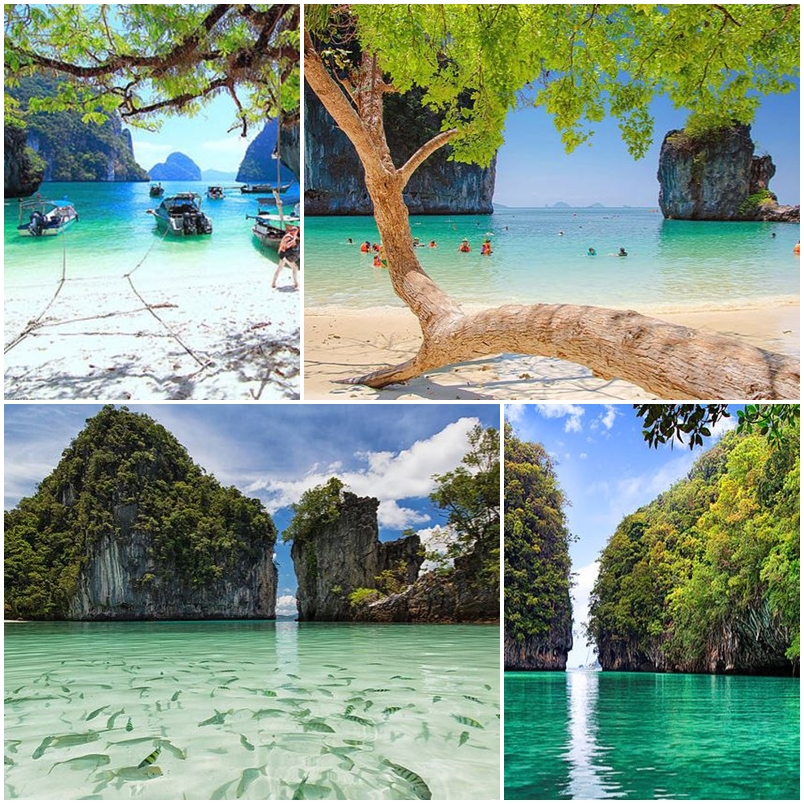 อันดับ 1 เที่ยวกระบี่ ทัวร์เกาะห้อง ท่องทะเลใน โดยเรือสปีดโบ๊ท