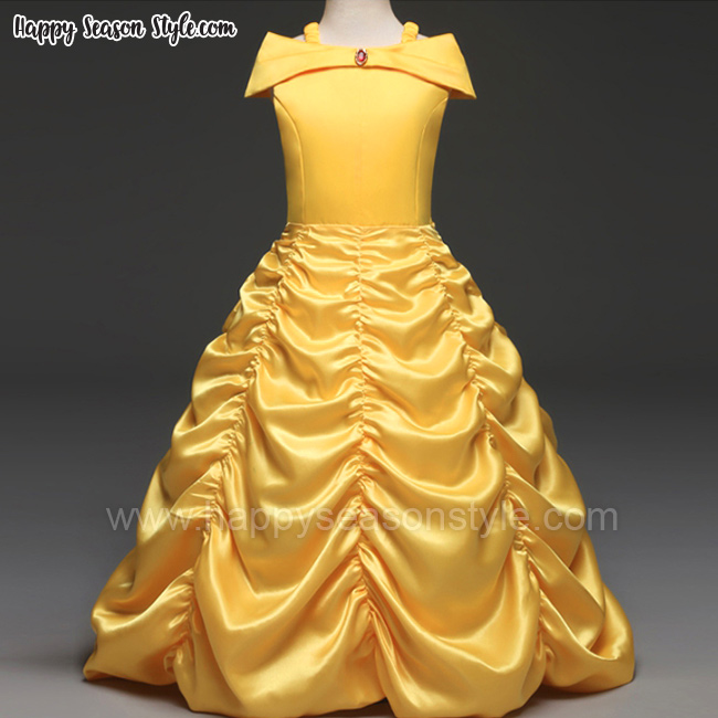 ชุดแฟนซีเด็ก ชุดเจ้าหญิงเบลล์เด็ก จาก บิวตี้แอนด์เดอะบีส beauty and the beast
