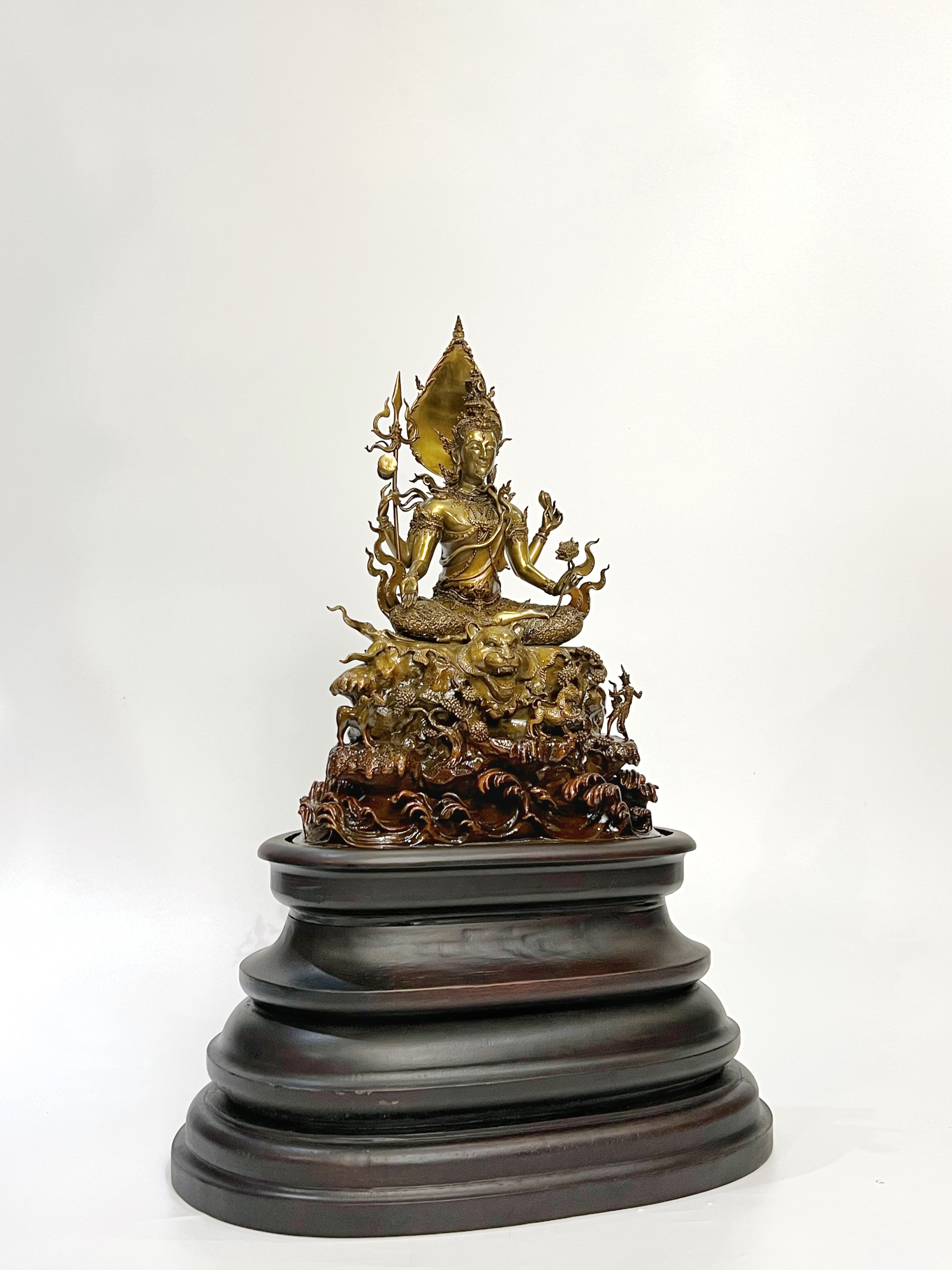 พระอิศวรมหาไกรลาสบรรพต ขนาดสูง 12 นิ้ว