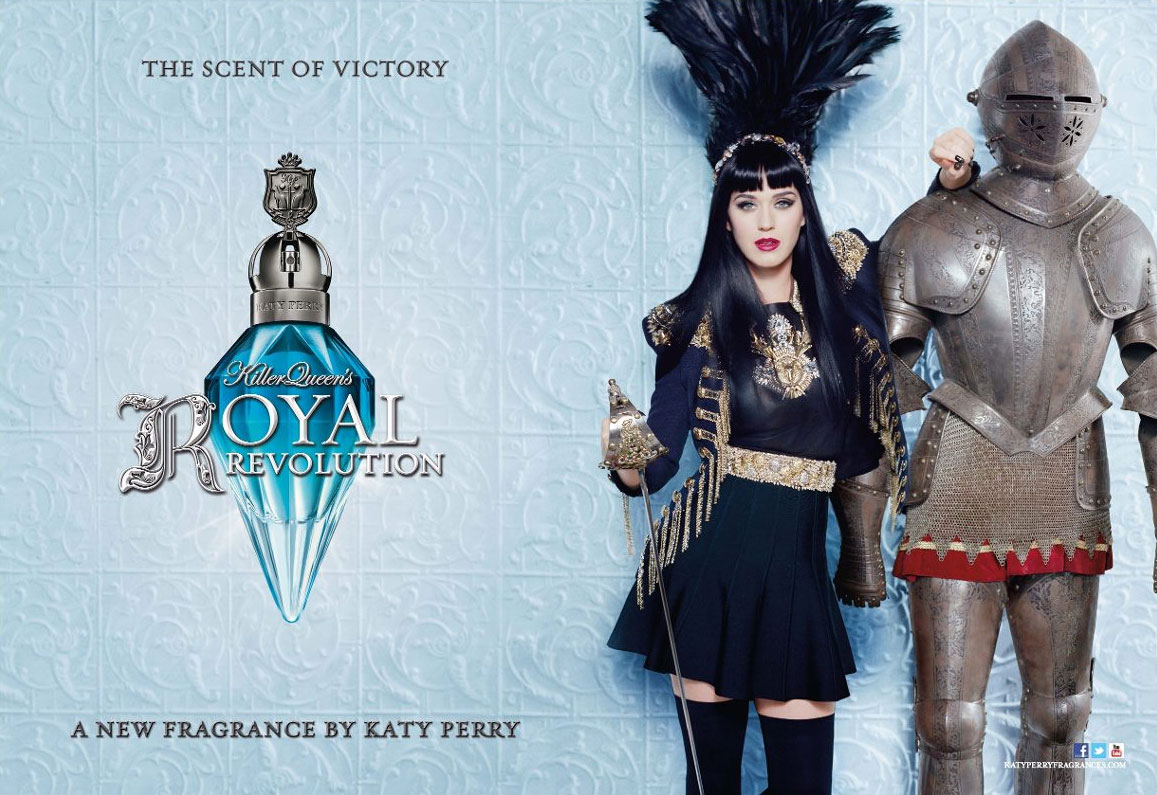 น้ำหอม (มีกล่องพร้อมซีล) Katy Perry Royal Revolution EDP 100ml ของแท้ 100%