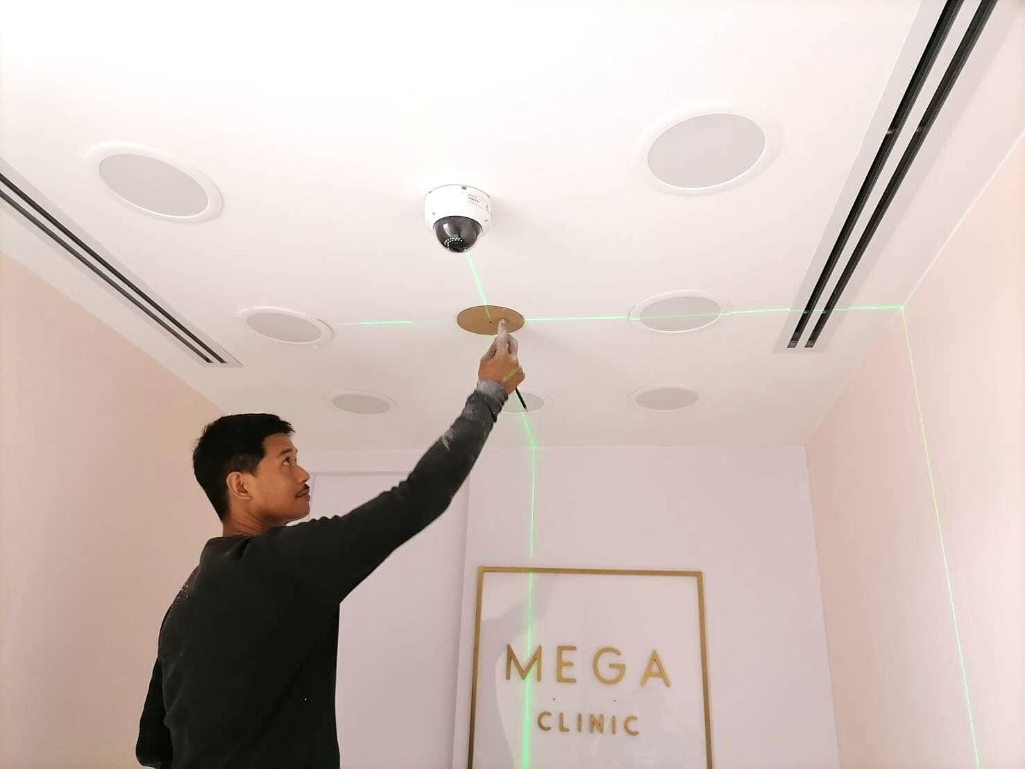ติดตั้งระบบประกาศเสียง ระบบเสียงตามสายคลินิก MEGA CLINIC สาขา เซ็นทรัล ลาดพร้าว