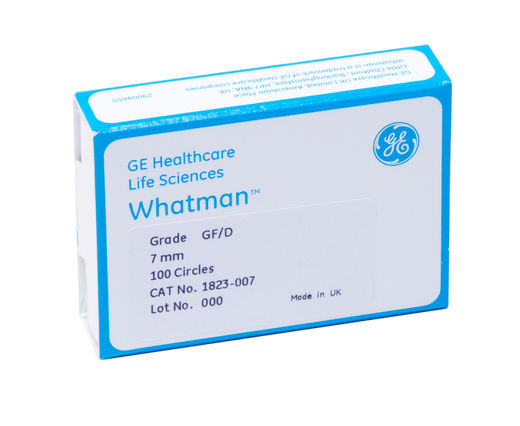 กระดาษกรอง GF/D (GLASS MICROFIBER FILTER GF/D) WHATMAN