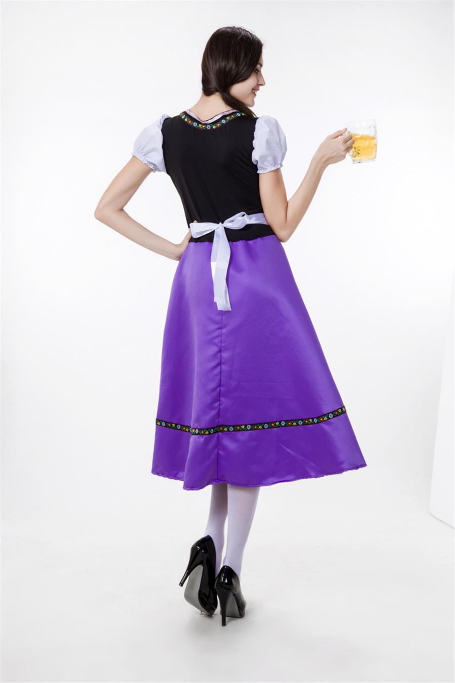 ชุดบาวาเรียน เยอรมัน สีม่วง 🏍️💨 ส่งไวจากไทย ออกโทเบอร์เฟส เทศกาลเบียร์