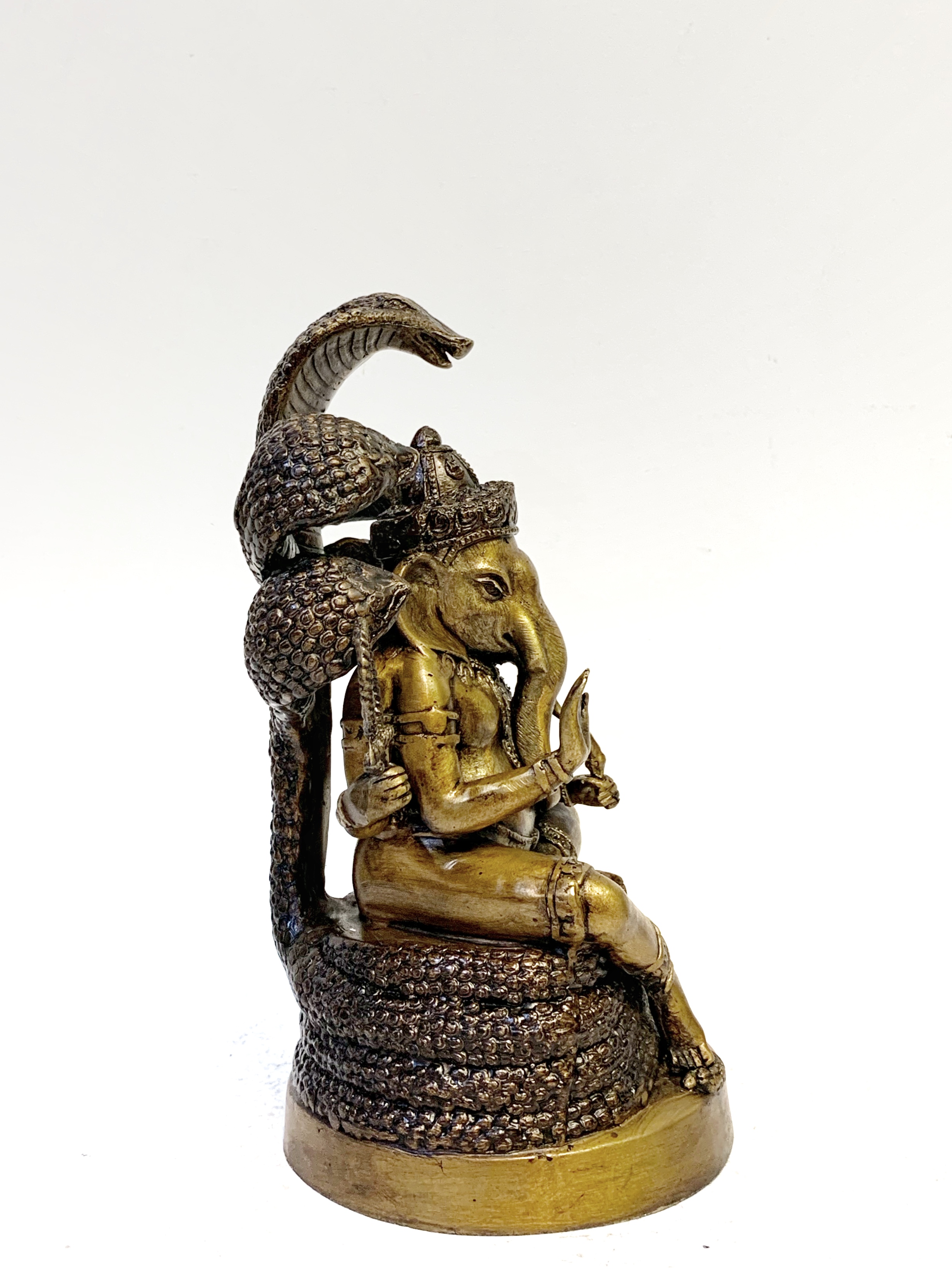 พระพิฆเนศ บัลลังก์นาคราช หน้าตัก 5 นิ้ว