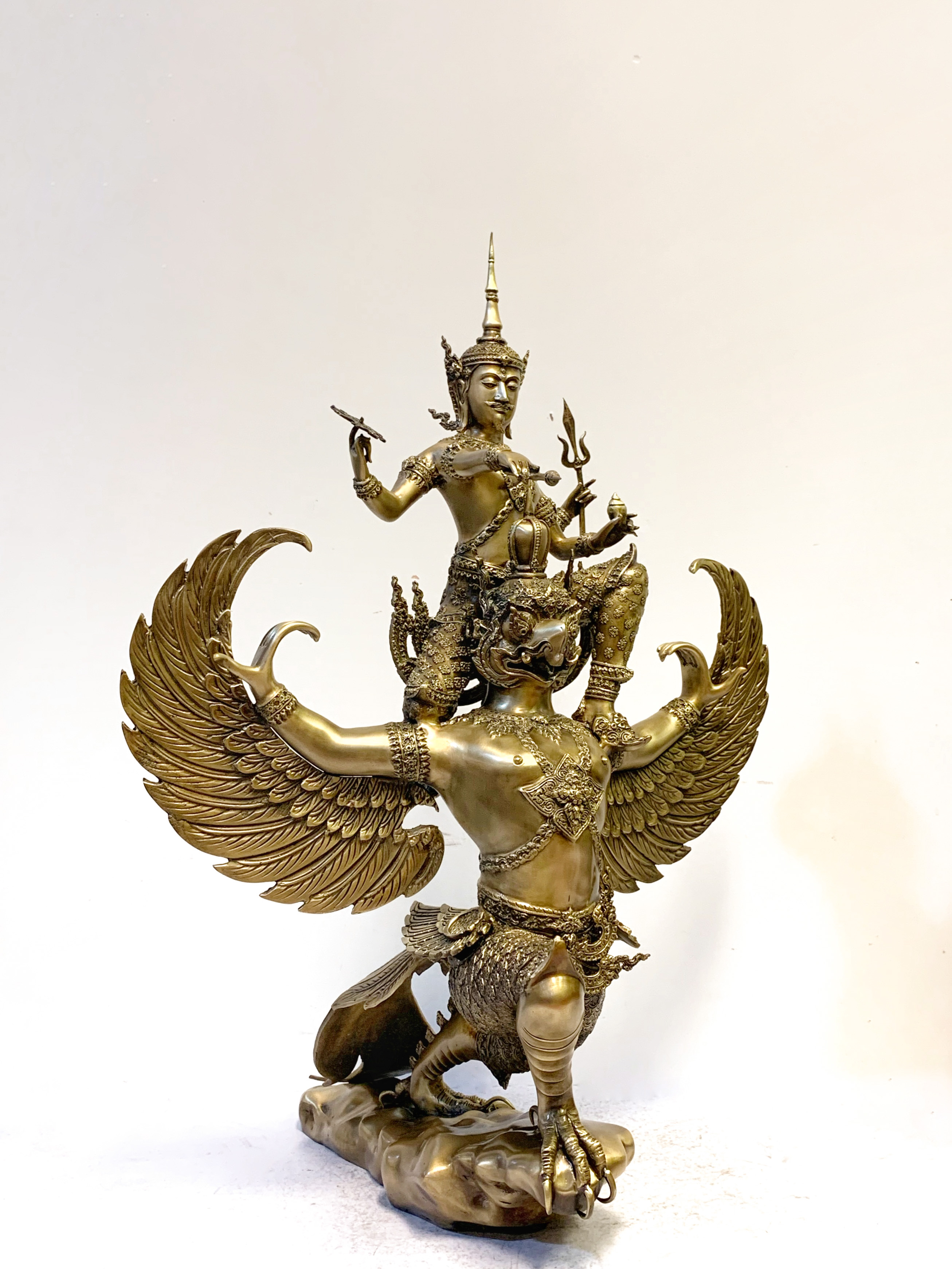 พระนารายณ์ทรงครุฑ หน้าตัก 9 นิ้ว